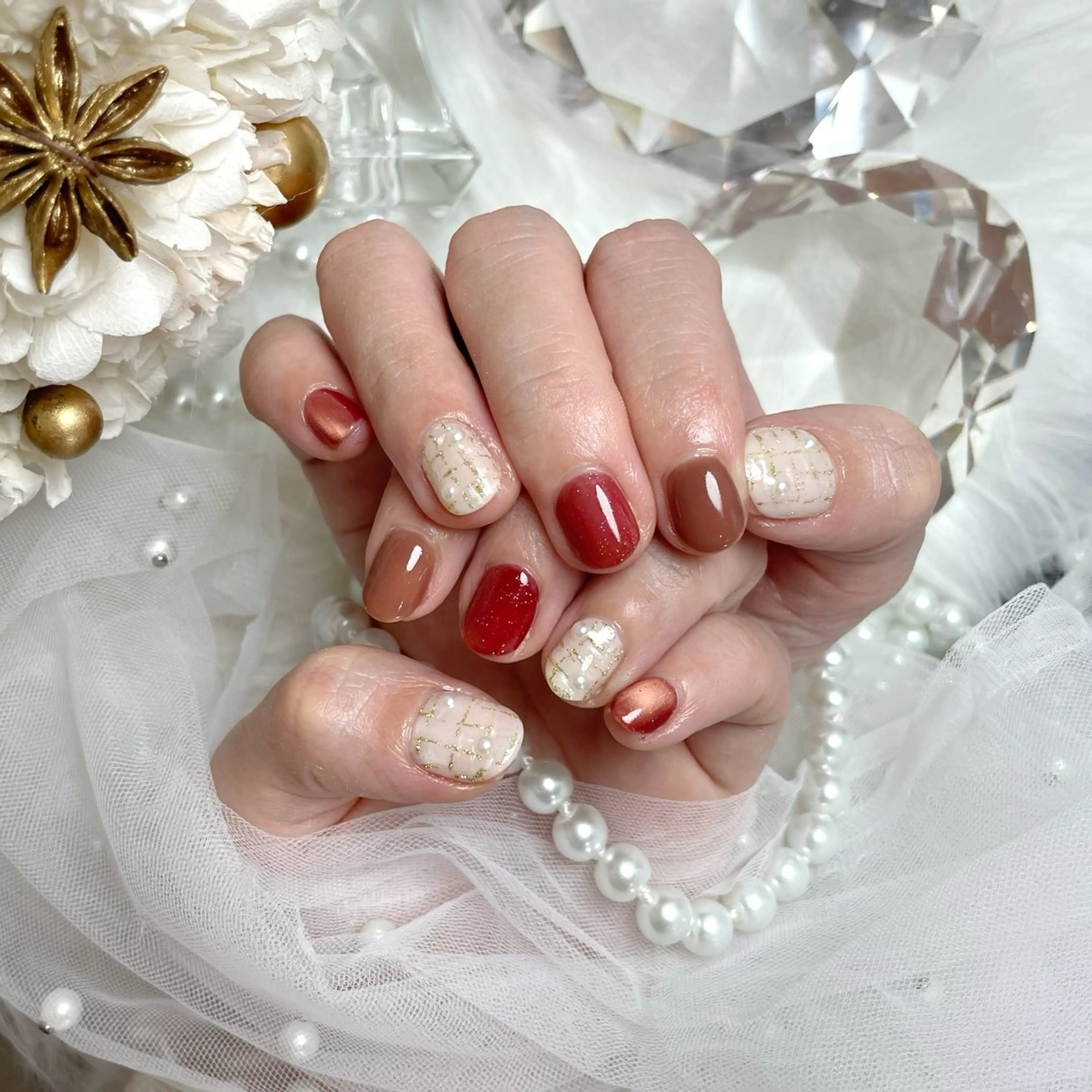 ネイル Angelgarden nail&eye 青山店所属・𝐚 𝐤 𝐢のネイルデザイン