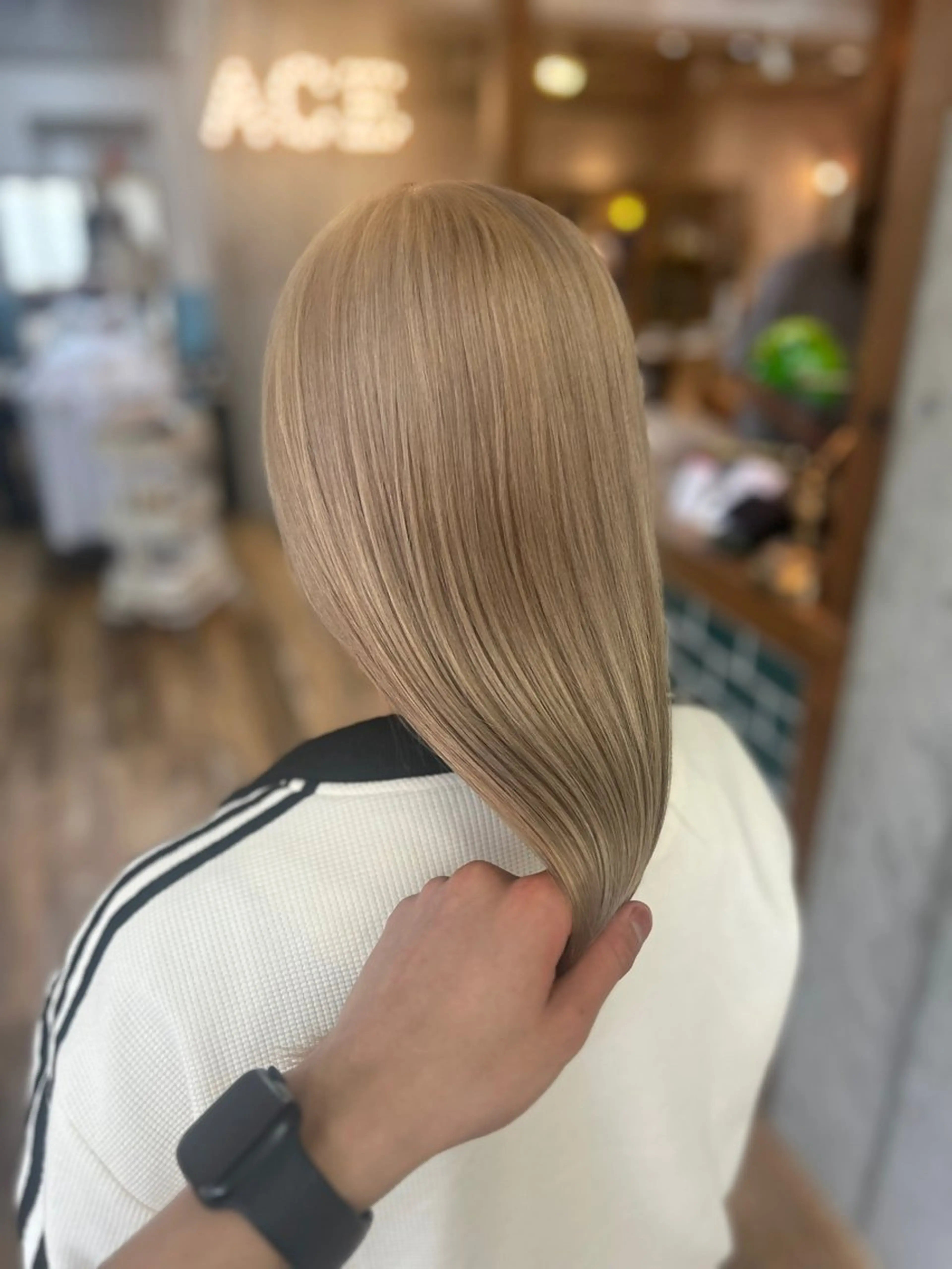 ロング カラー ヘアカラー トリートメント 💖カラー/ブリーチ 💖あつやのヘアスタイル