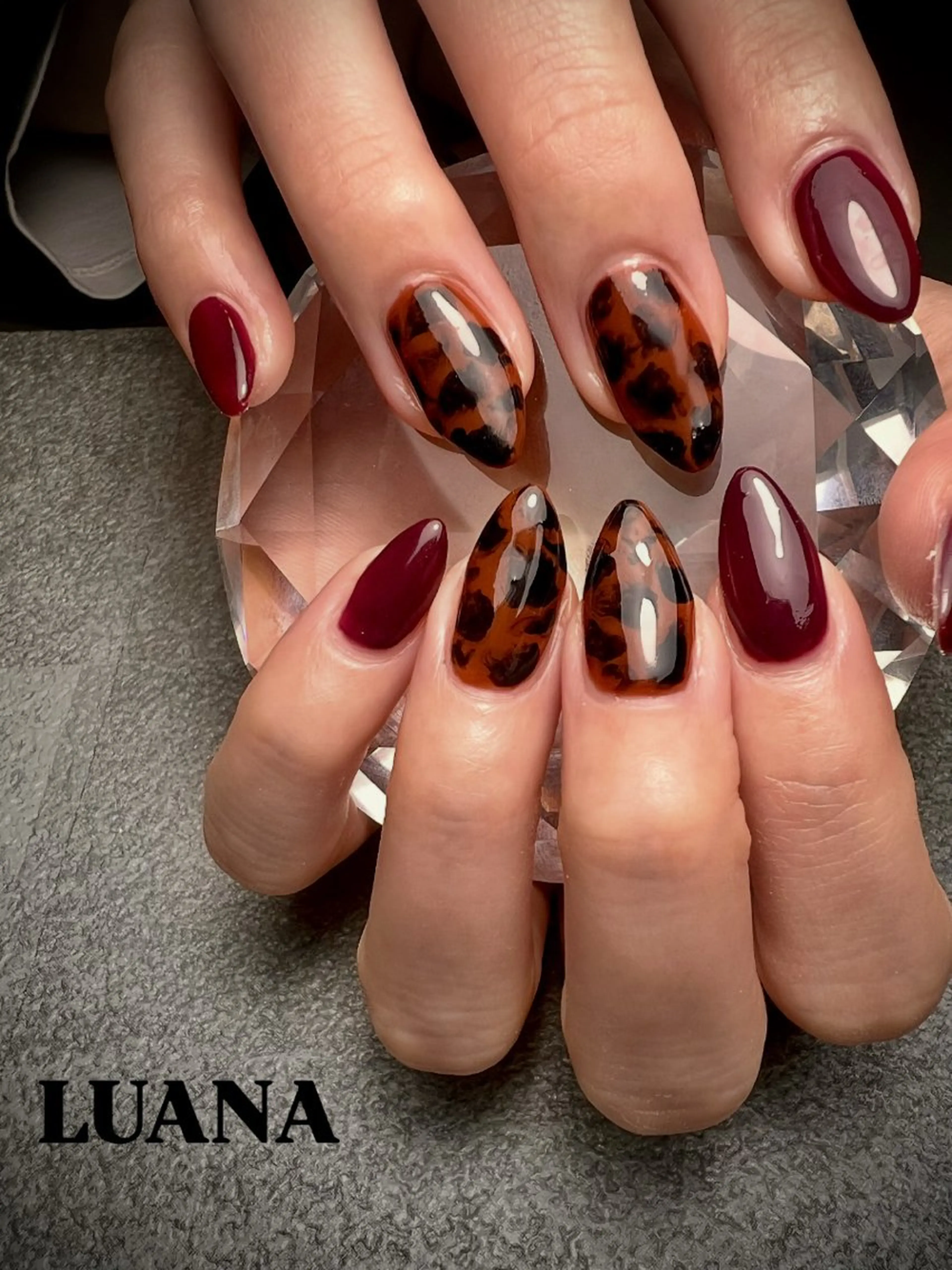 ネイル ハンドネイル nail salon LUANAのネイルデザイン