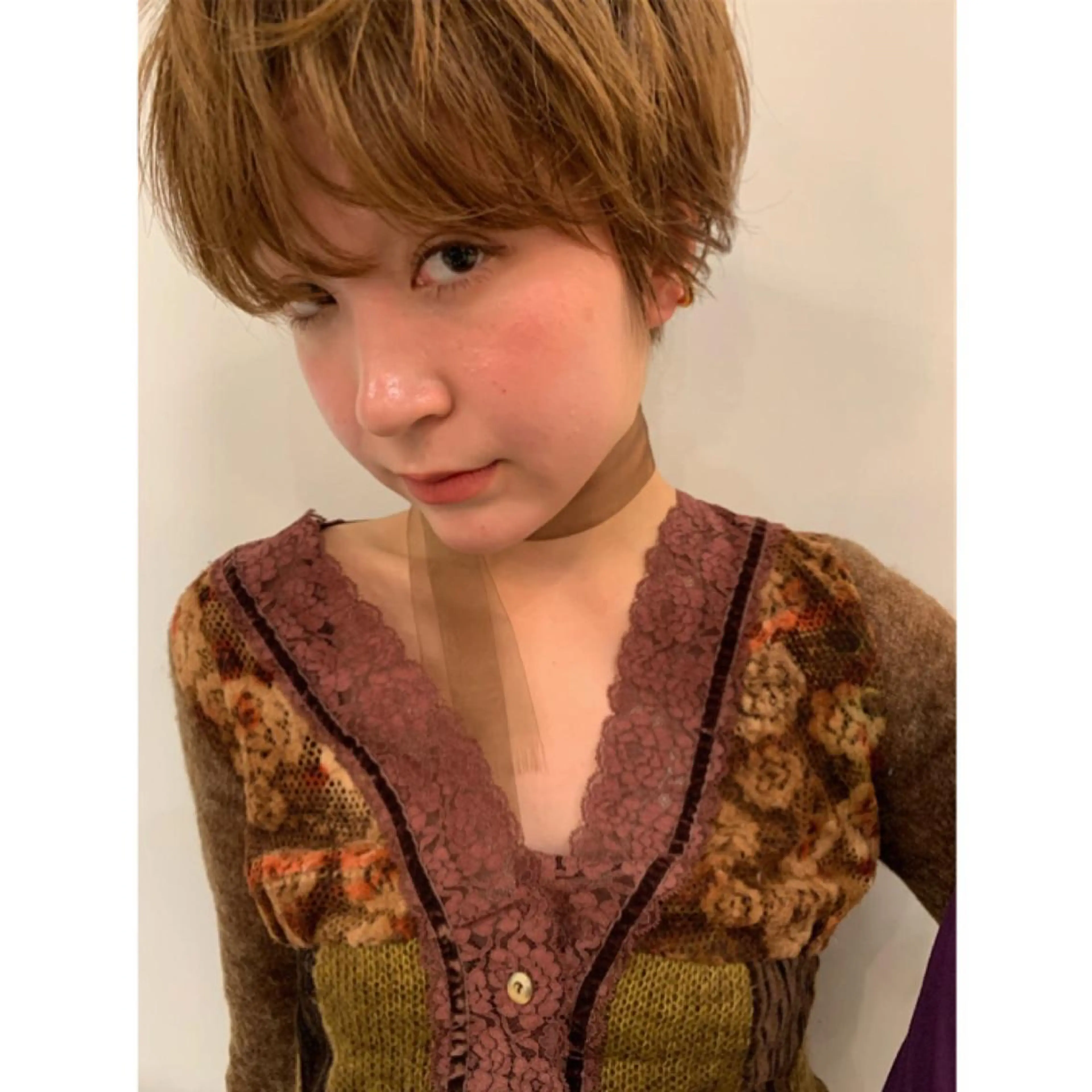 ショート ヘアアレンジ 小顔レイヤー×コンパ クトボブ/林隆平のヘアスタイル