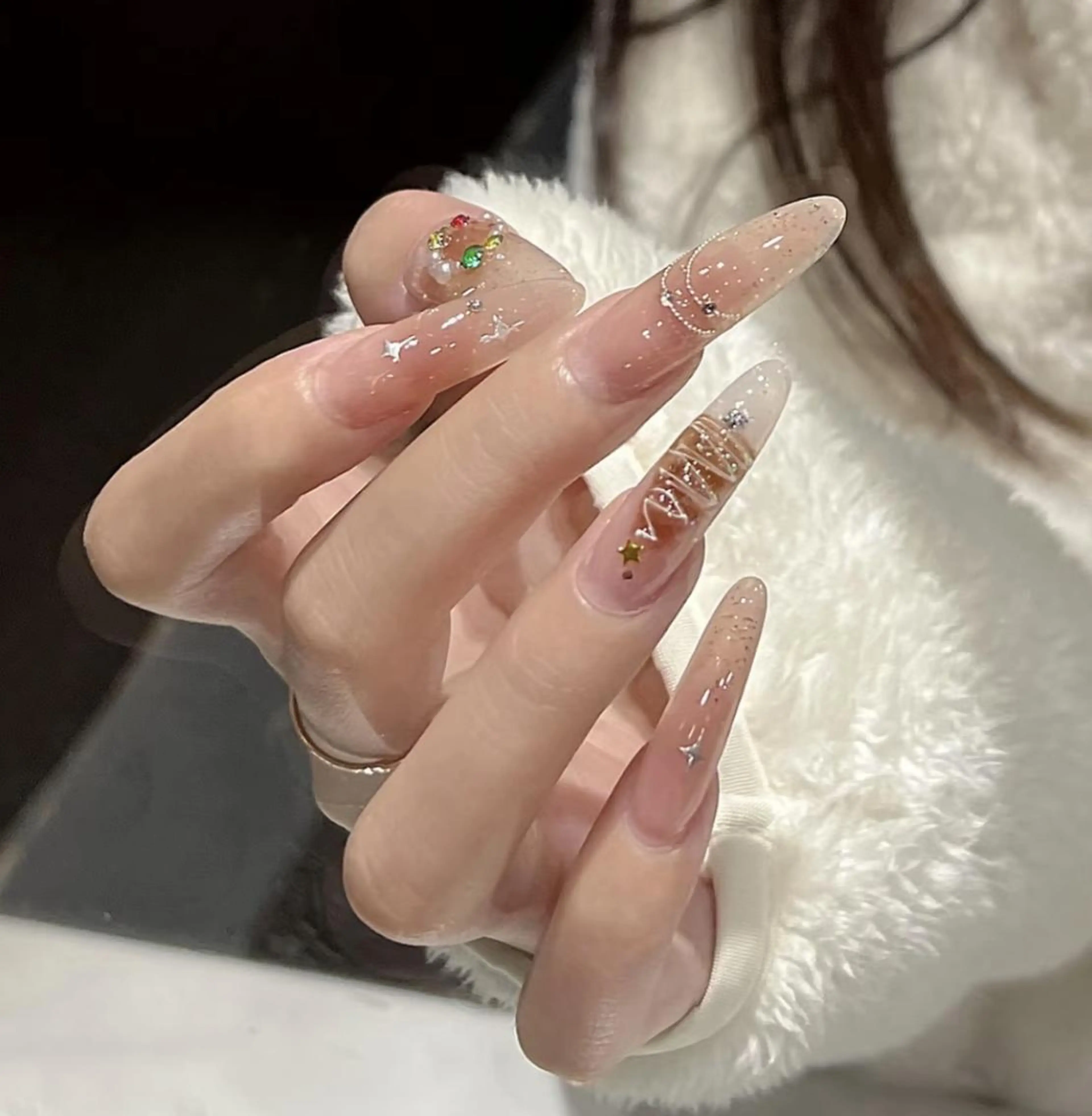 ネイル ハンドネイル ハンドケア 🍑 momo_nailのネイルデザイン