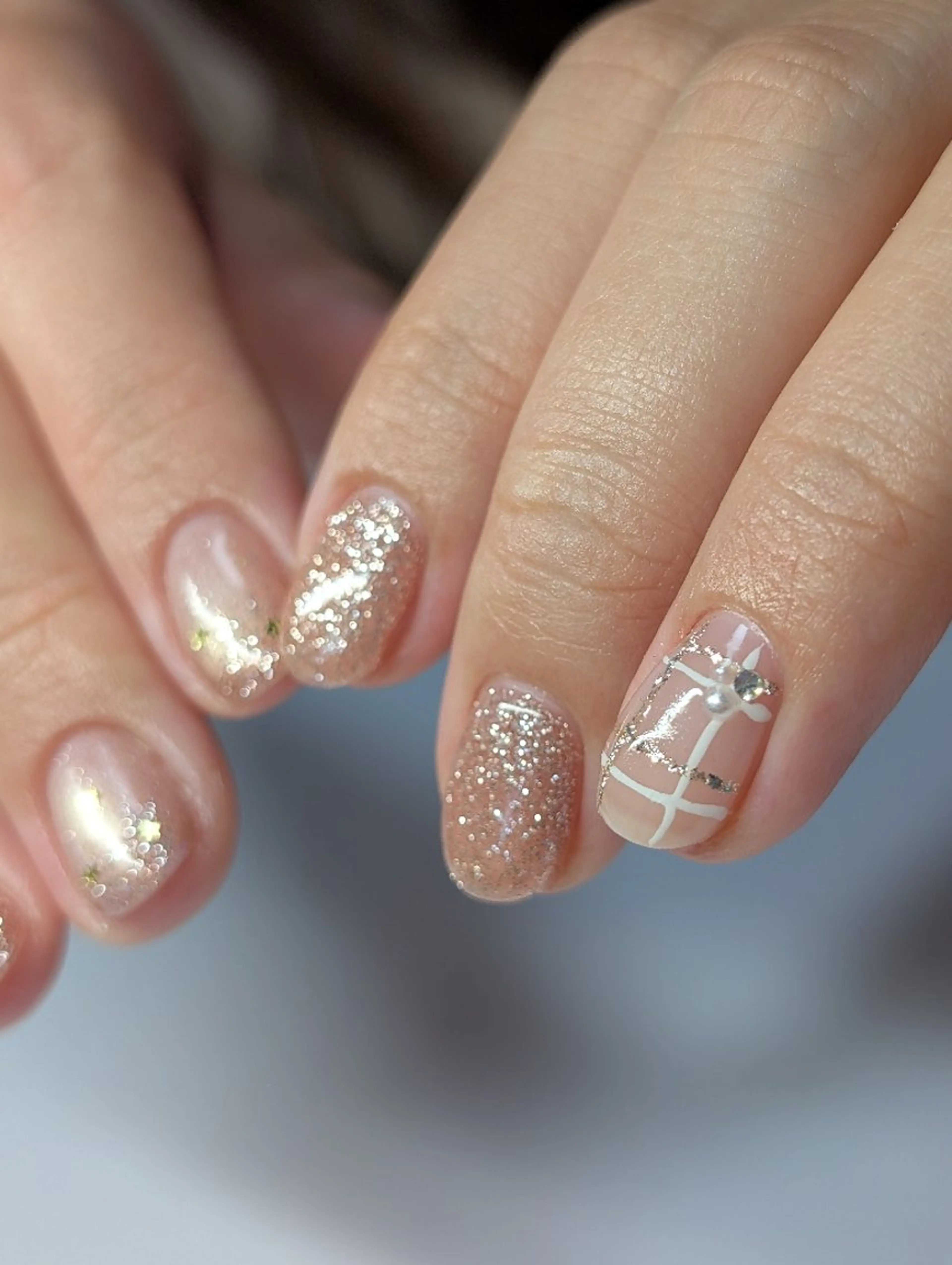 ネイル シンプルネイル ハンドネイル nail tetote.所属・水巻ネイル癒しサロン nailtetoteのネイルデザイン