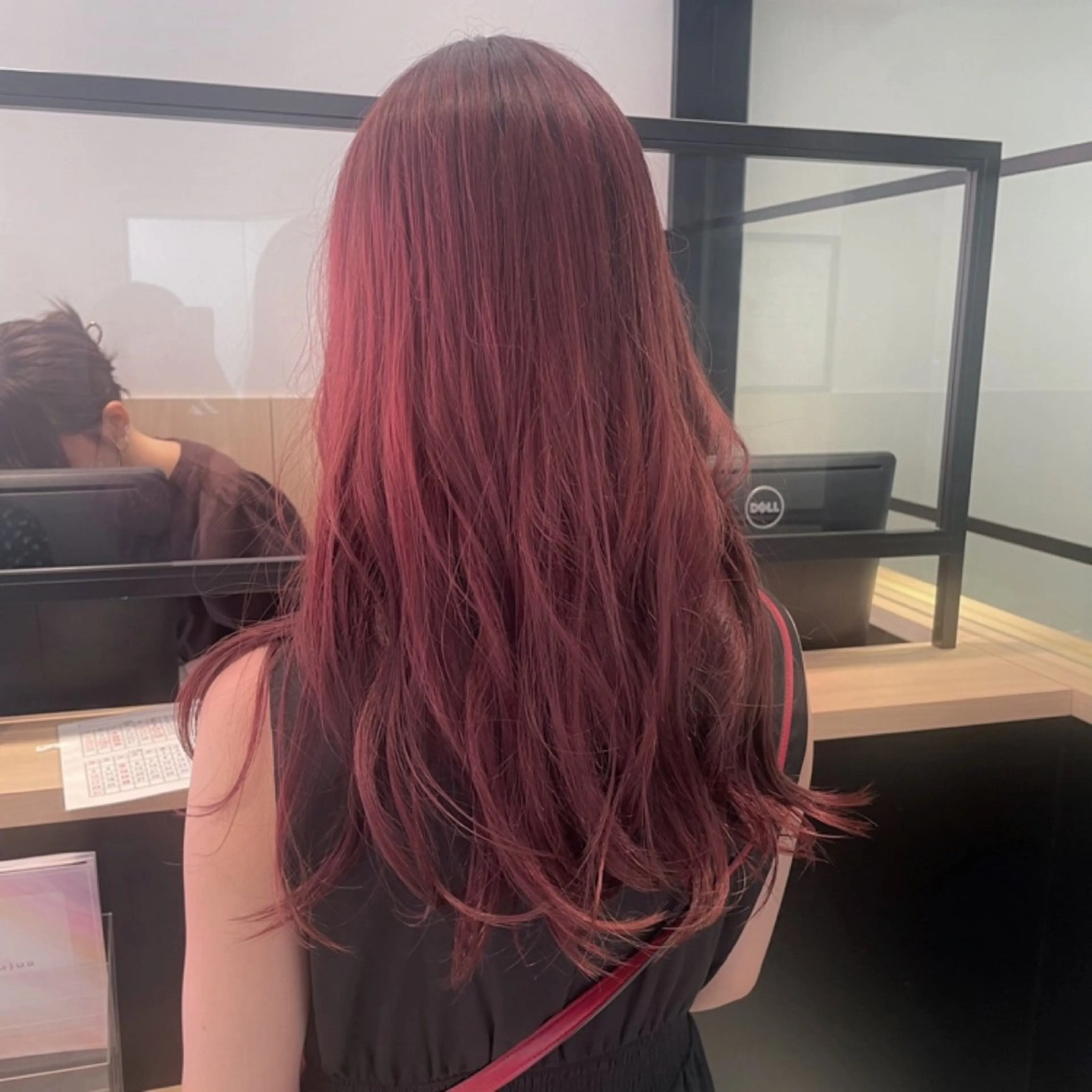 ロング 💗モデルカット 募集中のヘアスタイル