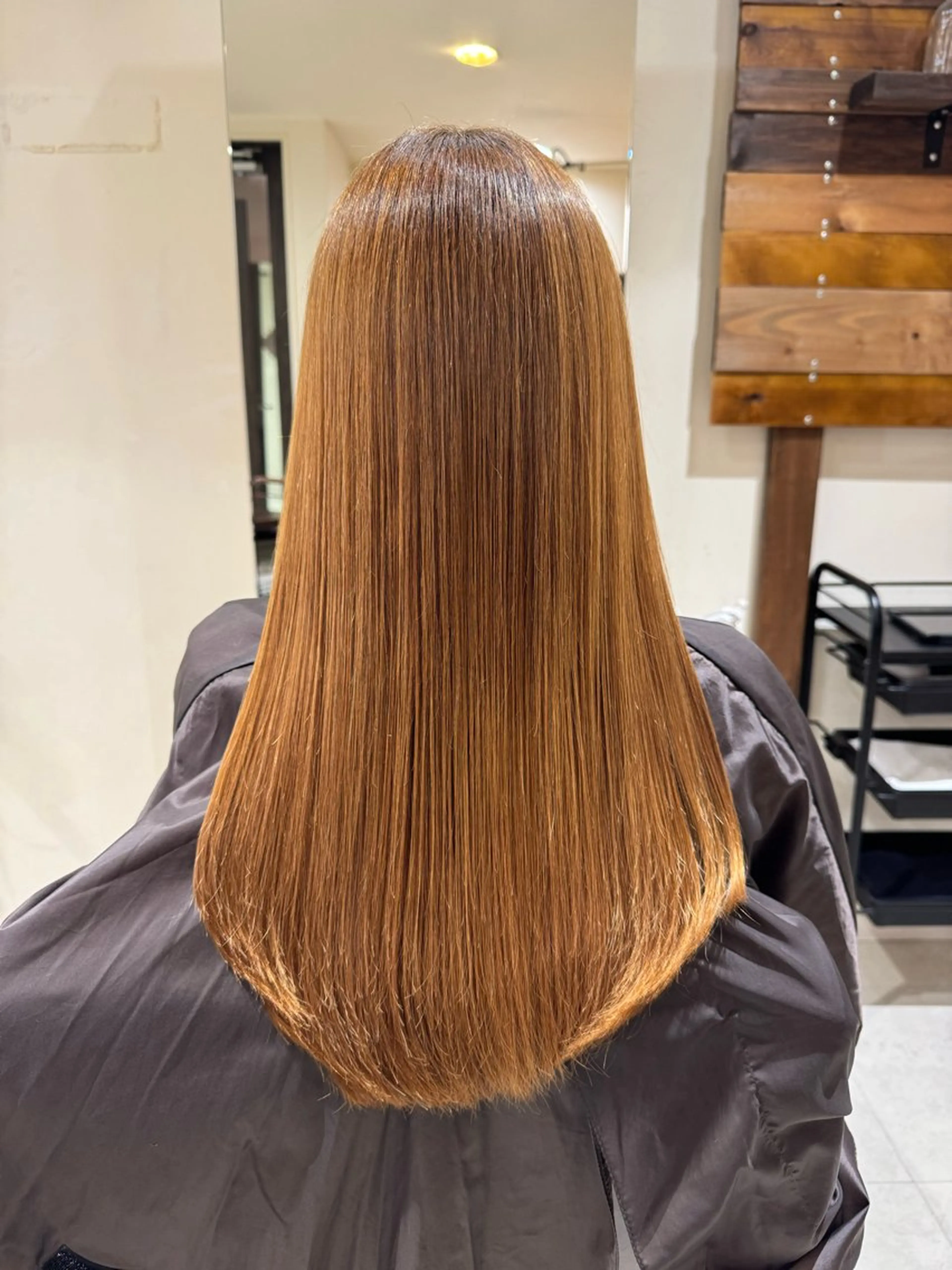 セミロング 髪質改善 トリートメント 酸熱トリートメント トリートメント Eir 神戸所属・髪質改善/縮毛矯正 長井 美佐子のヘアスタイル