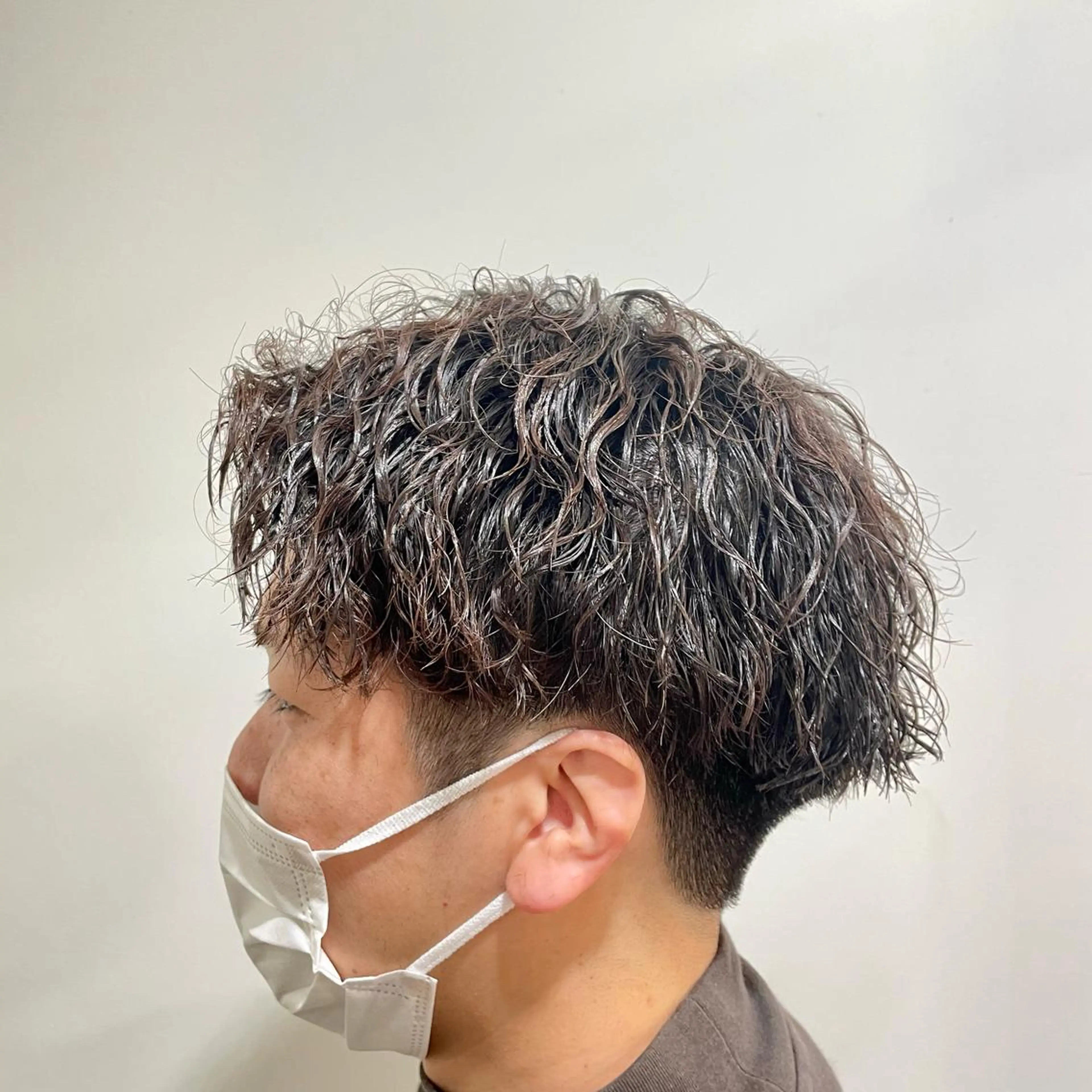 ショート パーマ メンズ サトウ コウキ  メンズのヘアスタイル