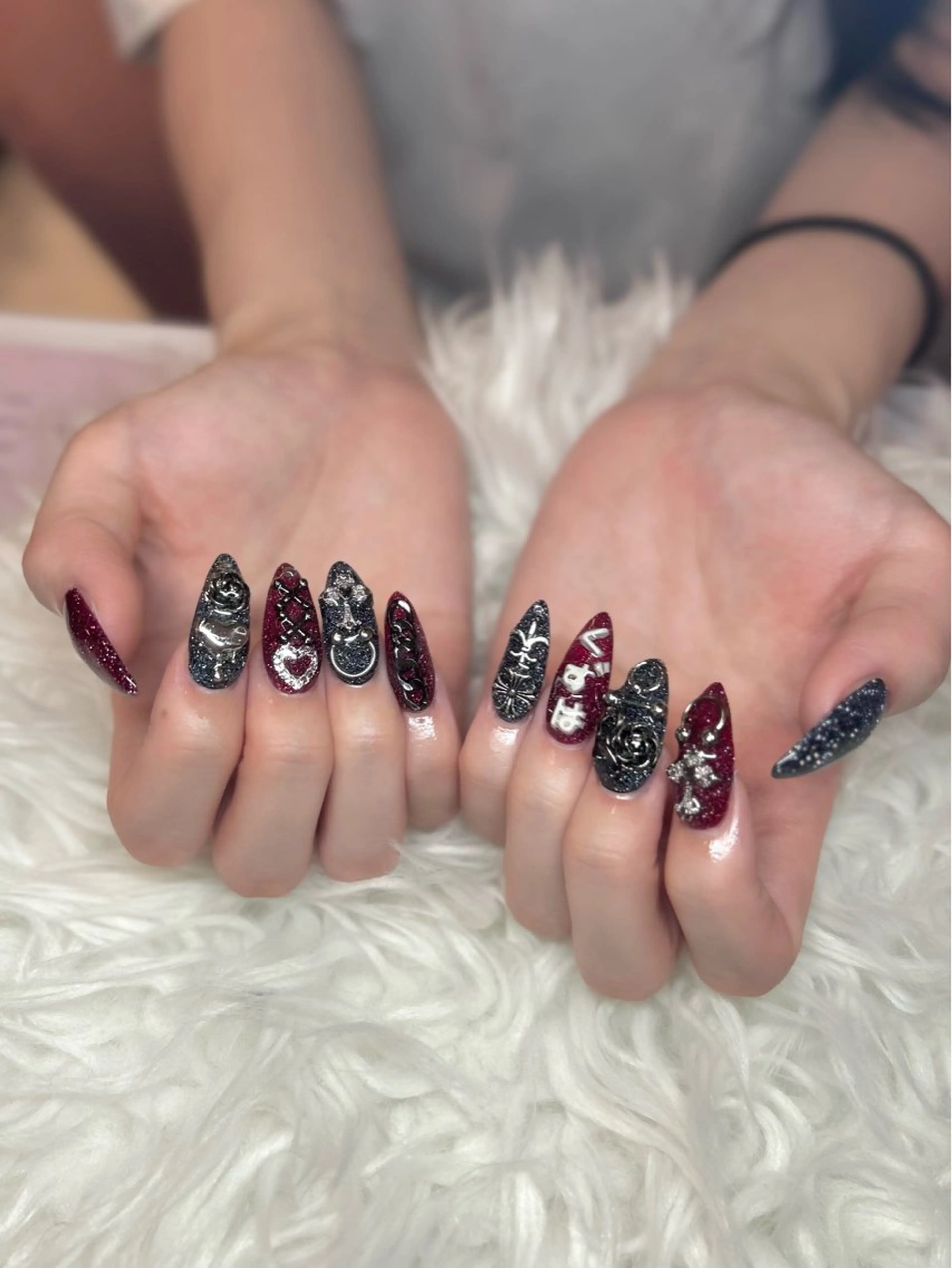 ネイル ハンドネイル 中村 穂乃果のネイルデザイン