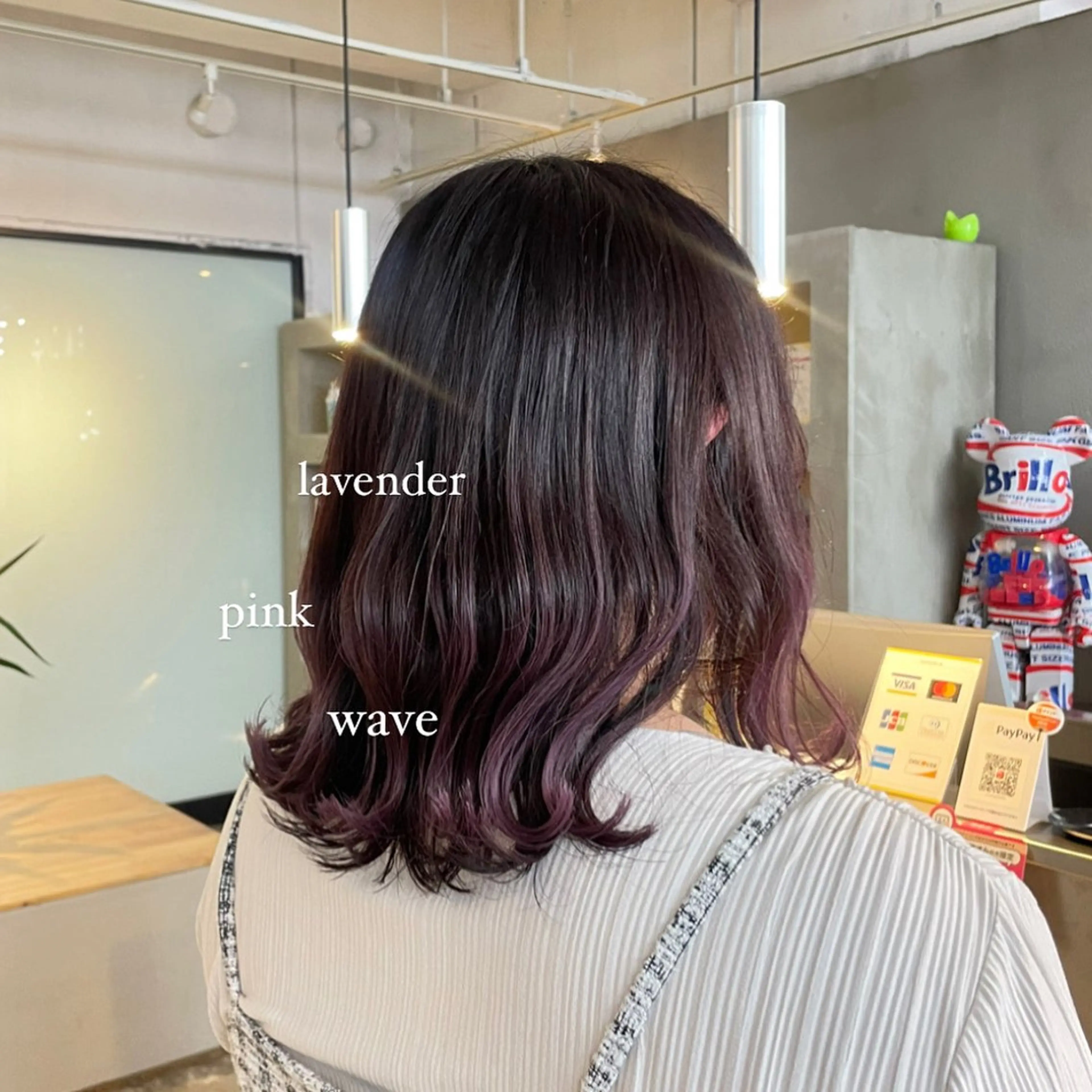 カラー ブリーチ ハイトーンカラー🩵 指名多数💗横山聖奈のヘアスタイル