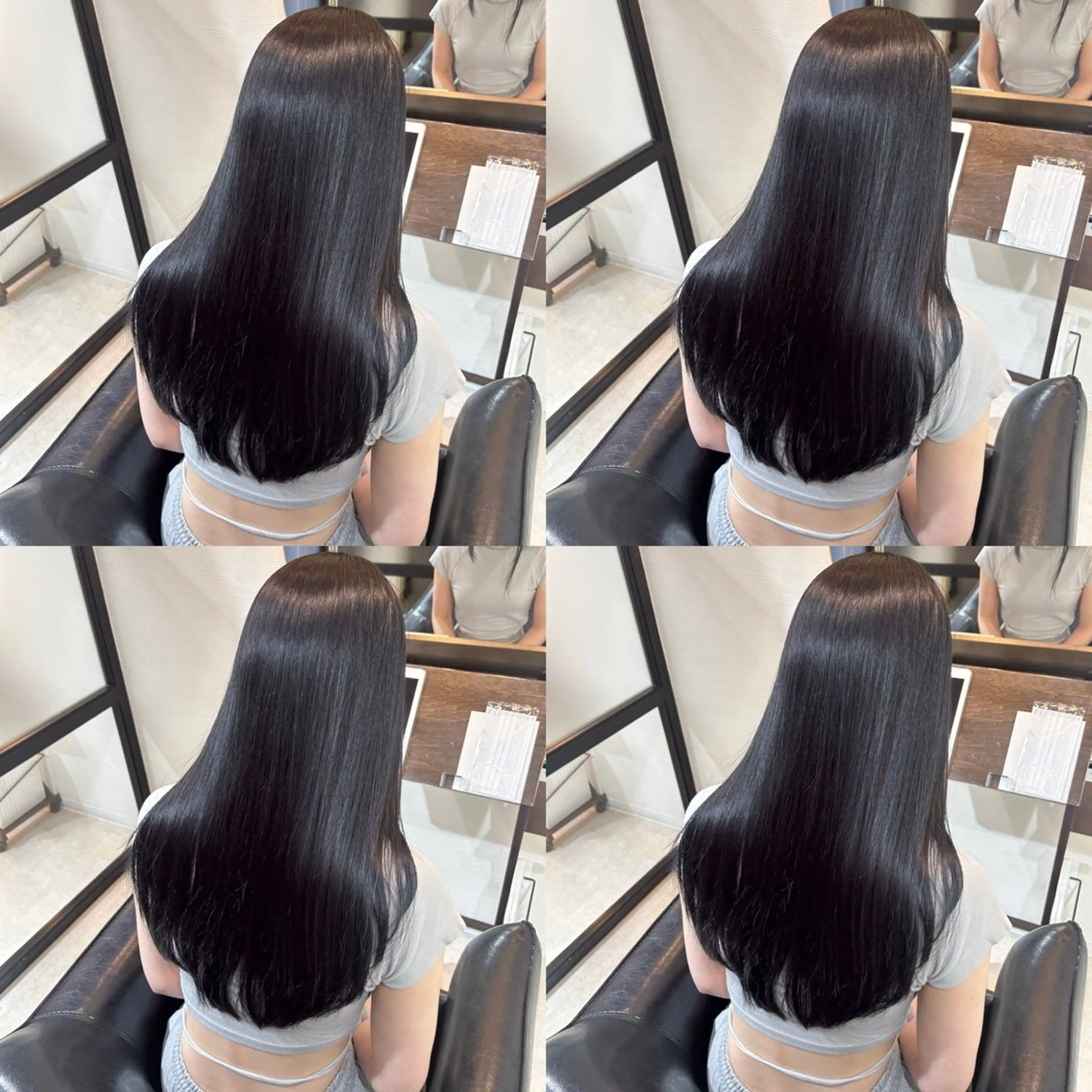 ロング カラー カット ヘアカラー トリートメント 🤍透明感/韓国風 🤍サクラギヒトミのヘアスタイル