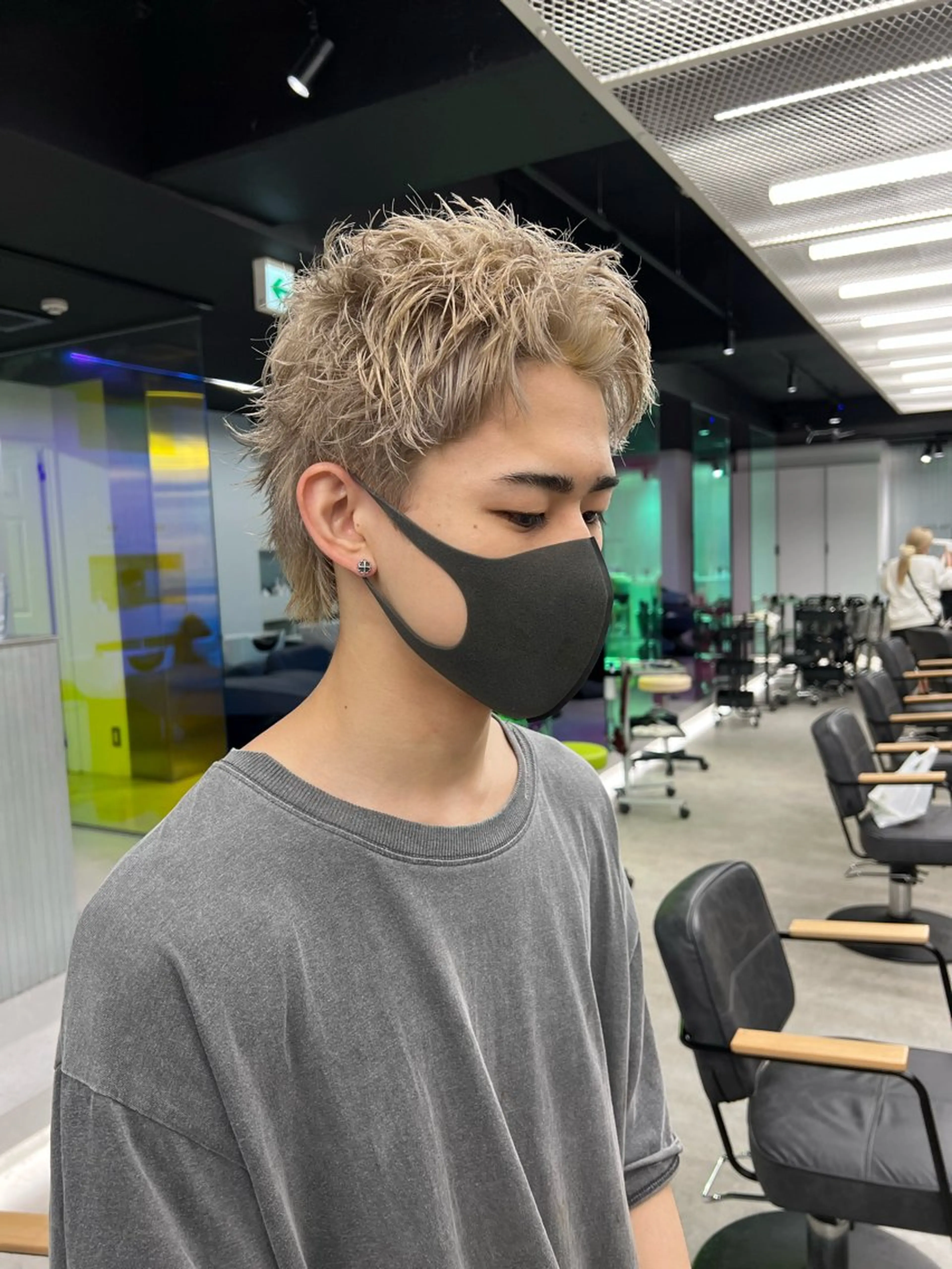 ショート カラー メンズ カット ヘアカラー 【圧倒的センス】 まる/メンズカラーのヘアスタイル