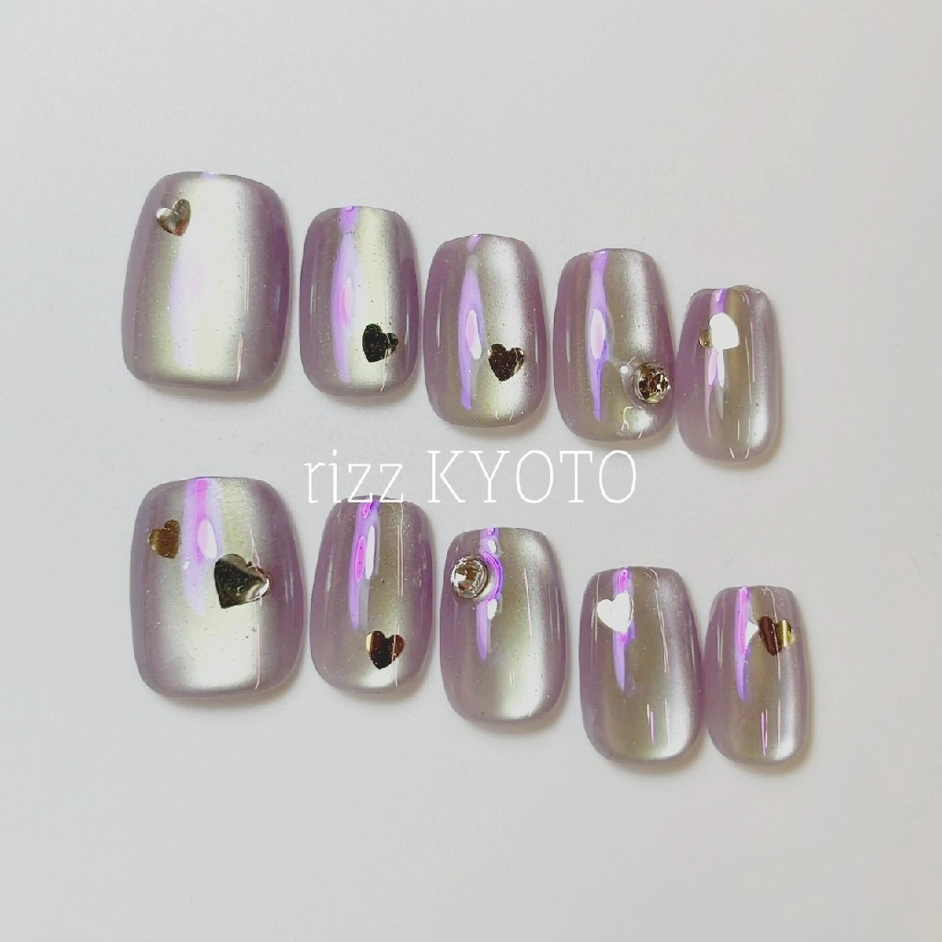 ショート ハンドネイル RIZZ KYOTO rinoのネイルデザイン