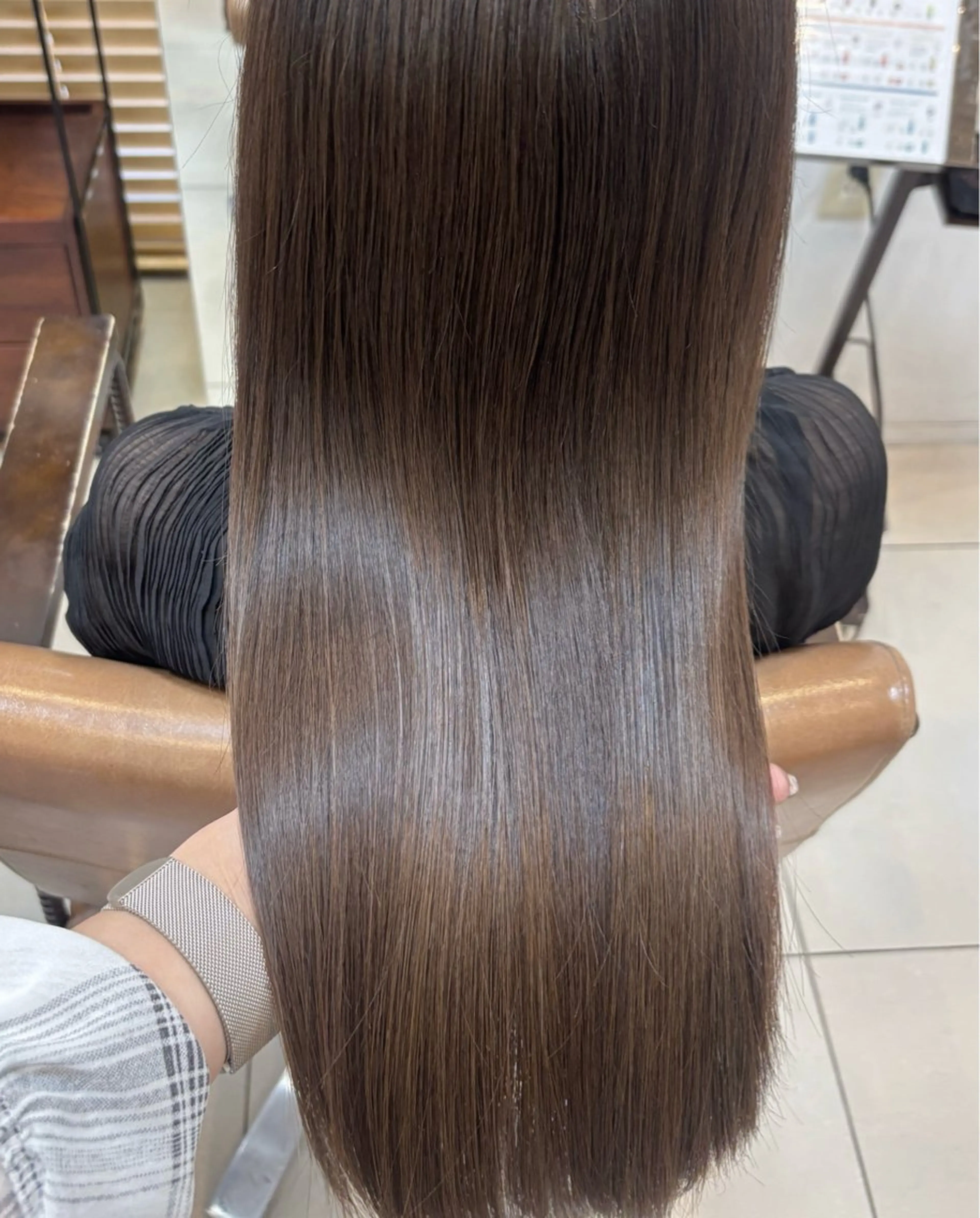 セミロング カラー グレージュ 髪質改善 トリートメント ヘアカラー 頭皮×髪質改善 透明感カラー💎中村のヘアスタイル