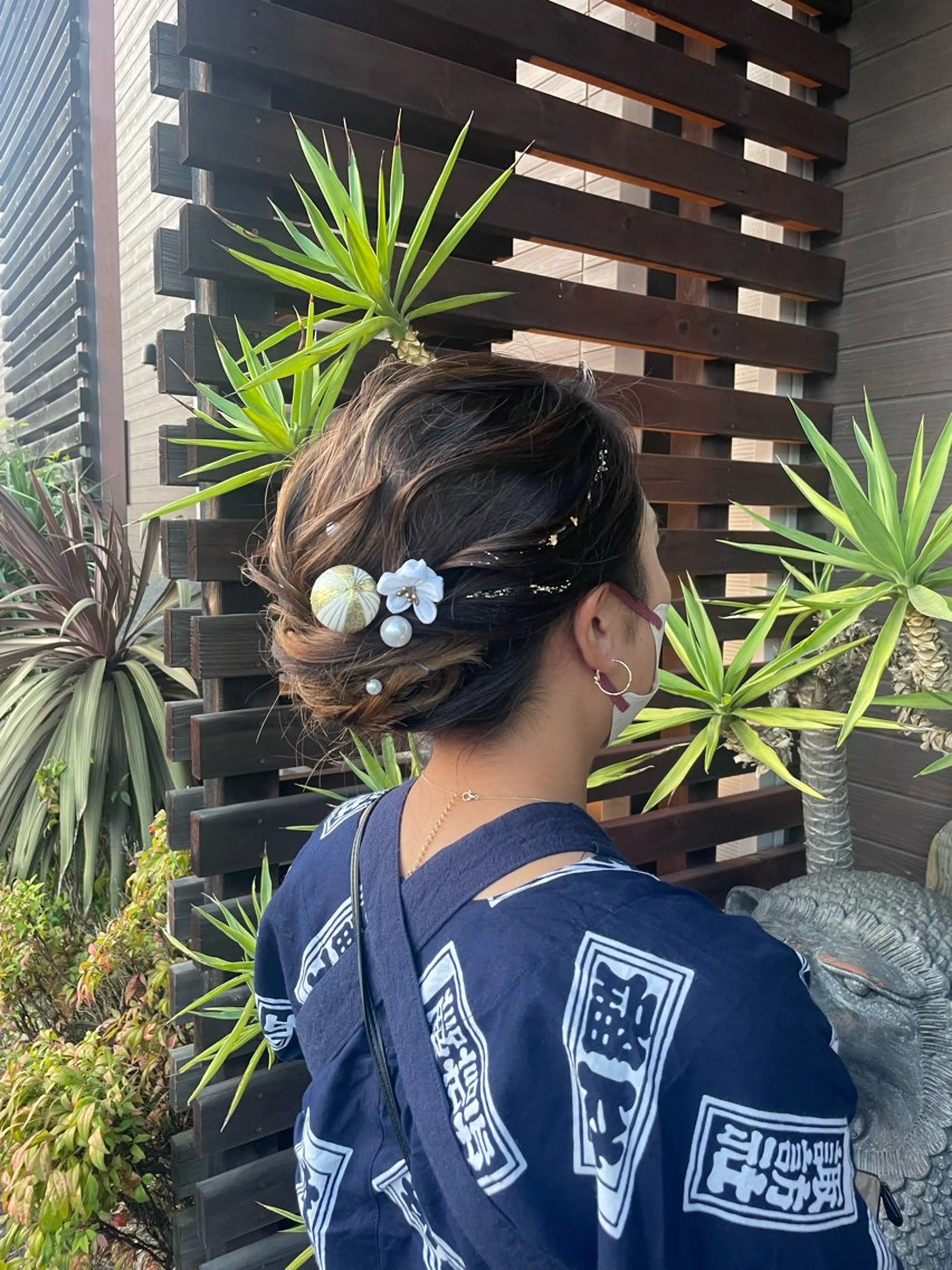 ヘアアレンジ 夜会巻き AMAN CLIMB所属・鈴木 美佑のヘアスタイル