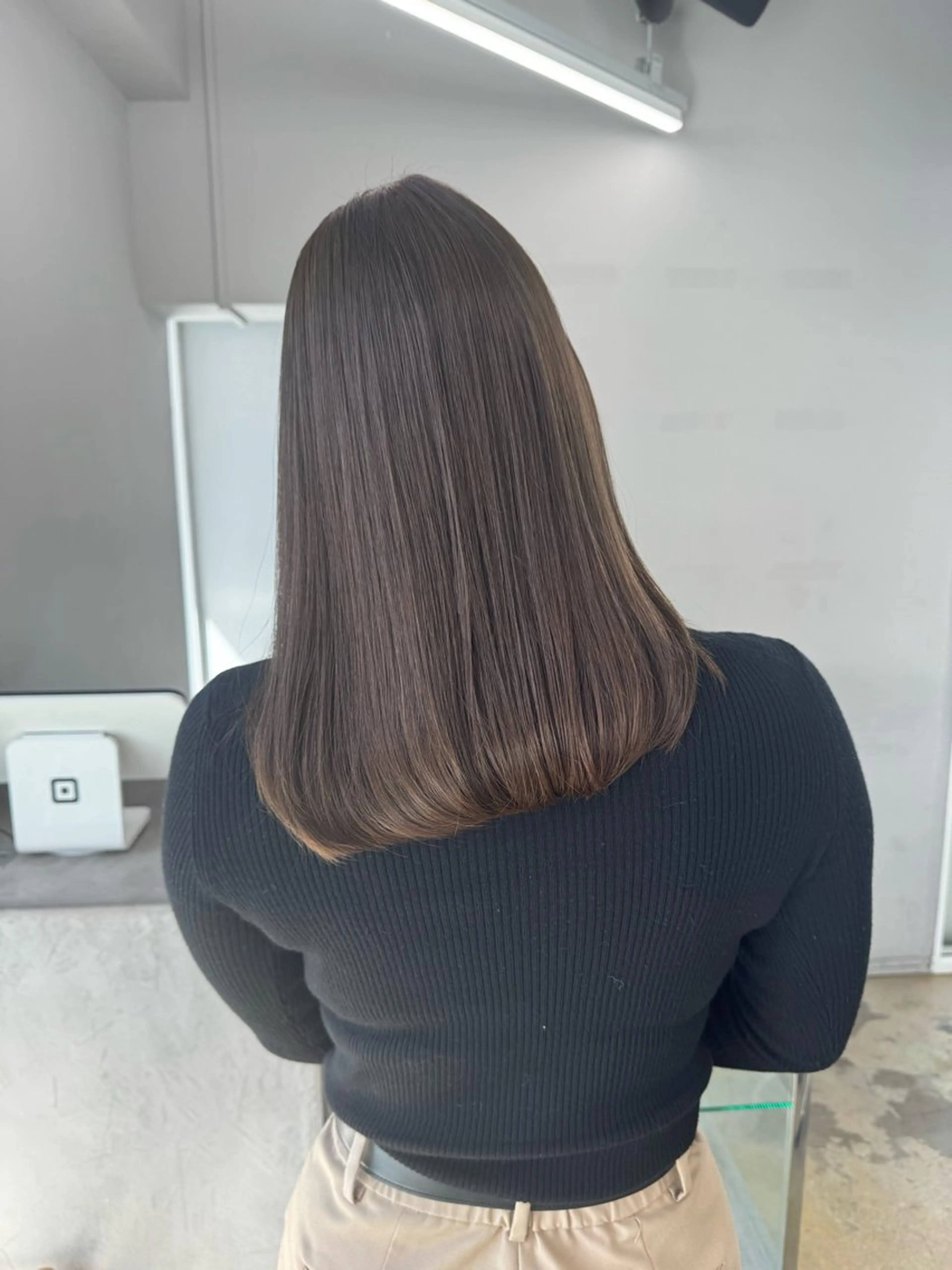 【ダメージレス⭐️】ケアカラー+systemトリートメント✨の写真