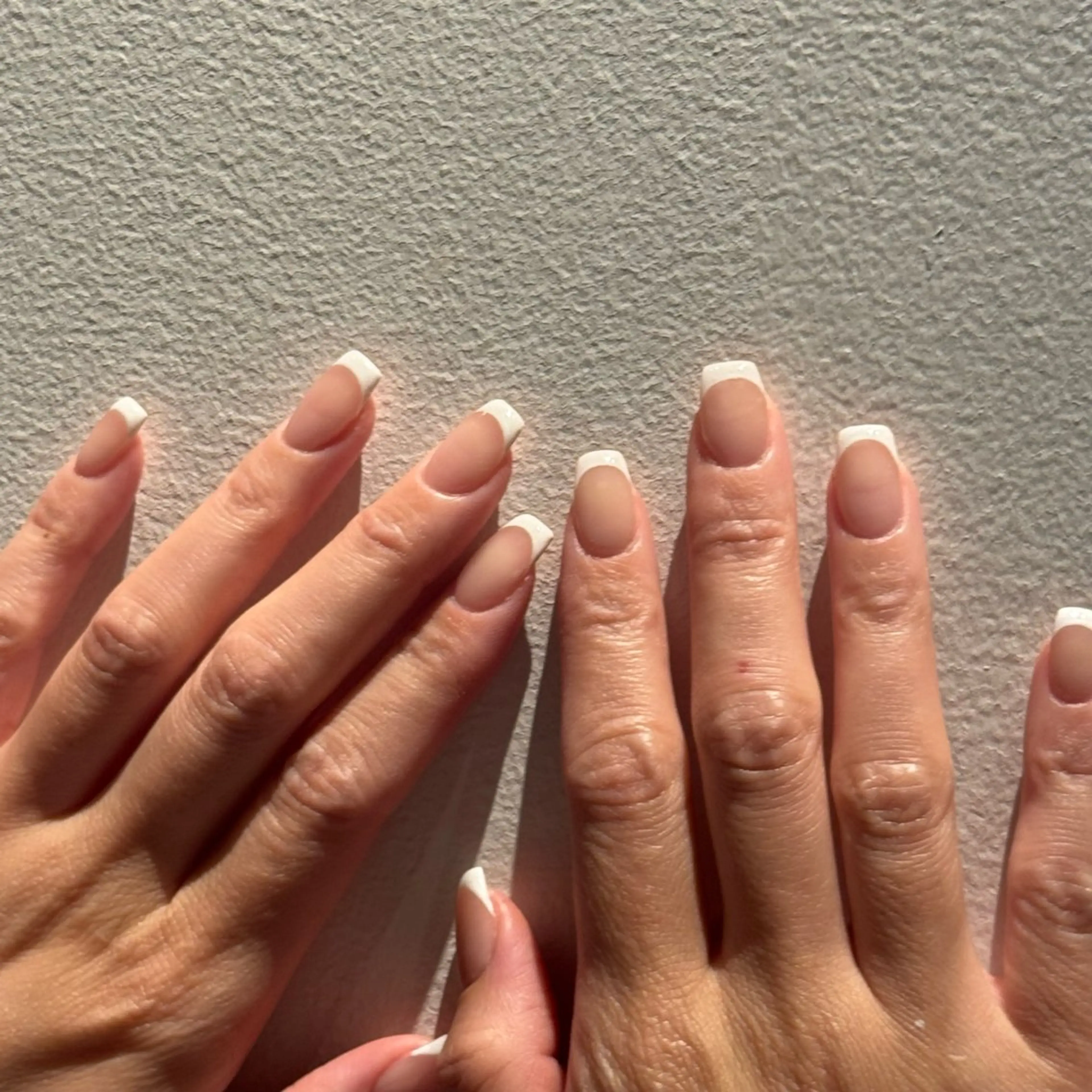 ネイル フレンチネイル オフィスネイル Yu_me(ユーミー)所属・Yu_me fuukaのネイルデザイン