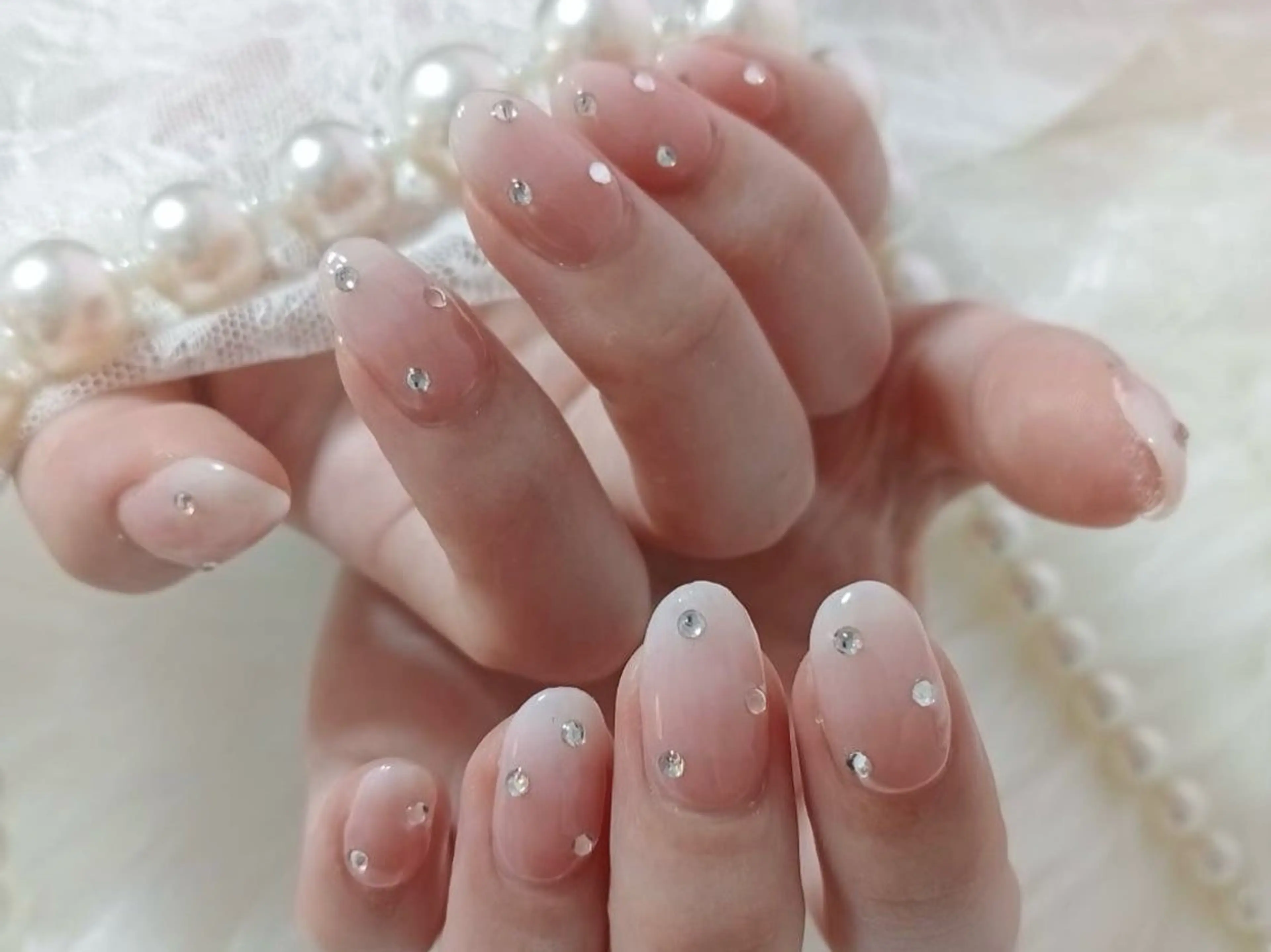 ミディアム Hanaai Salon新宿店のネイルデザイン