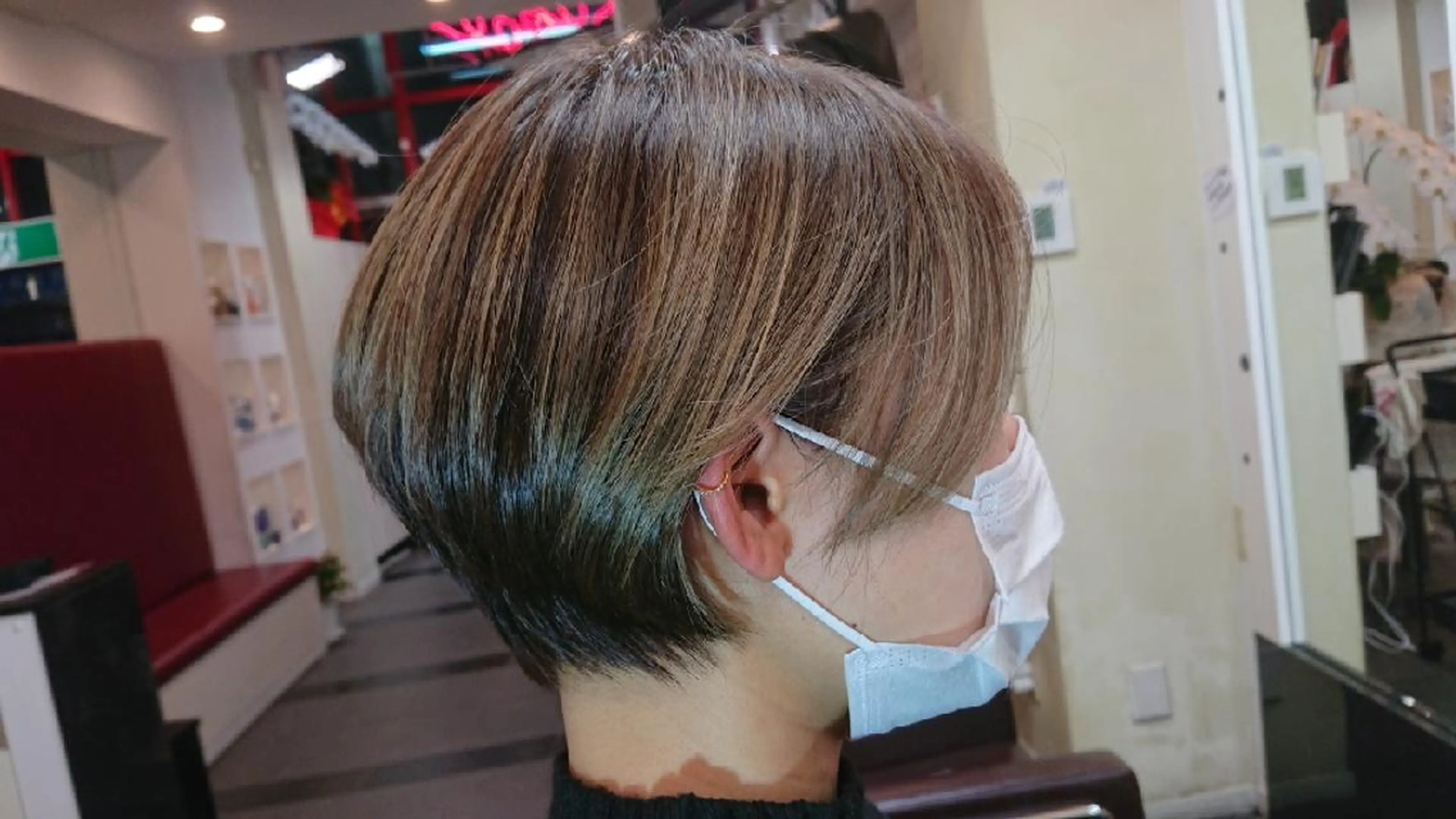 ショート ボブ ショートヘア 遠藤 史秋のヘアスタイル