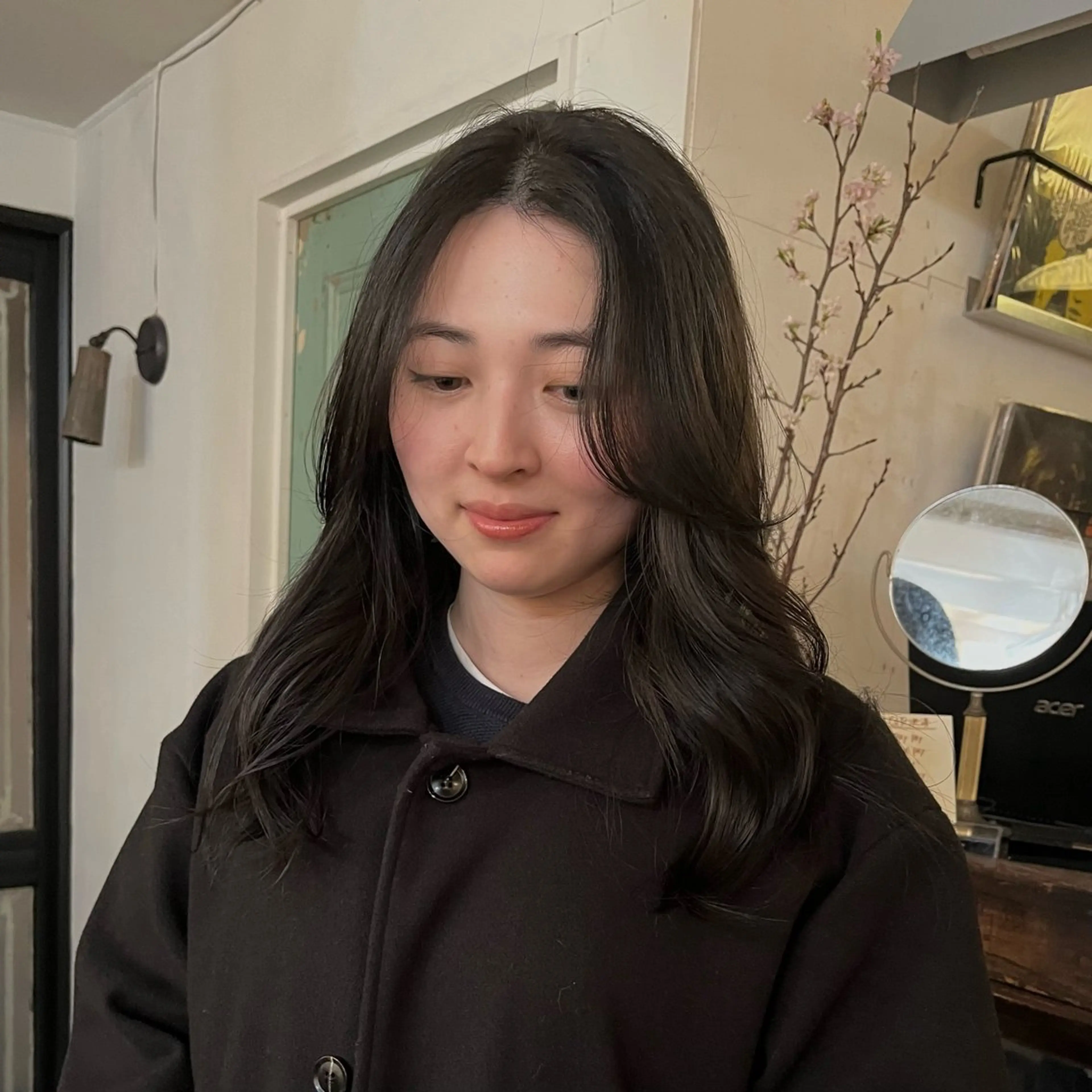 ロング ブリーチなし/透明感 /ショート/大世のヘアスタイル