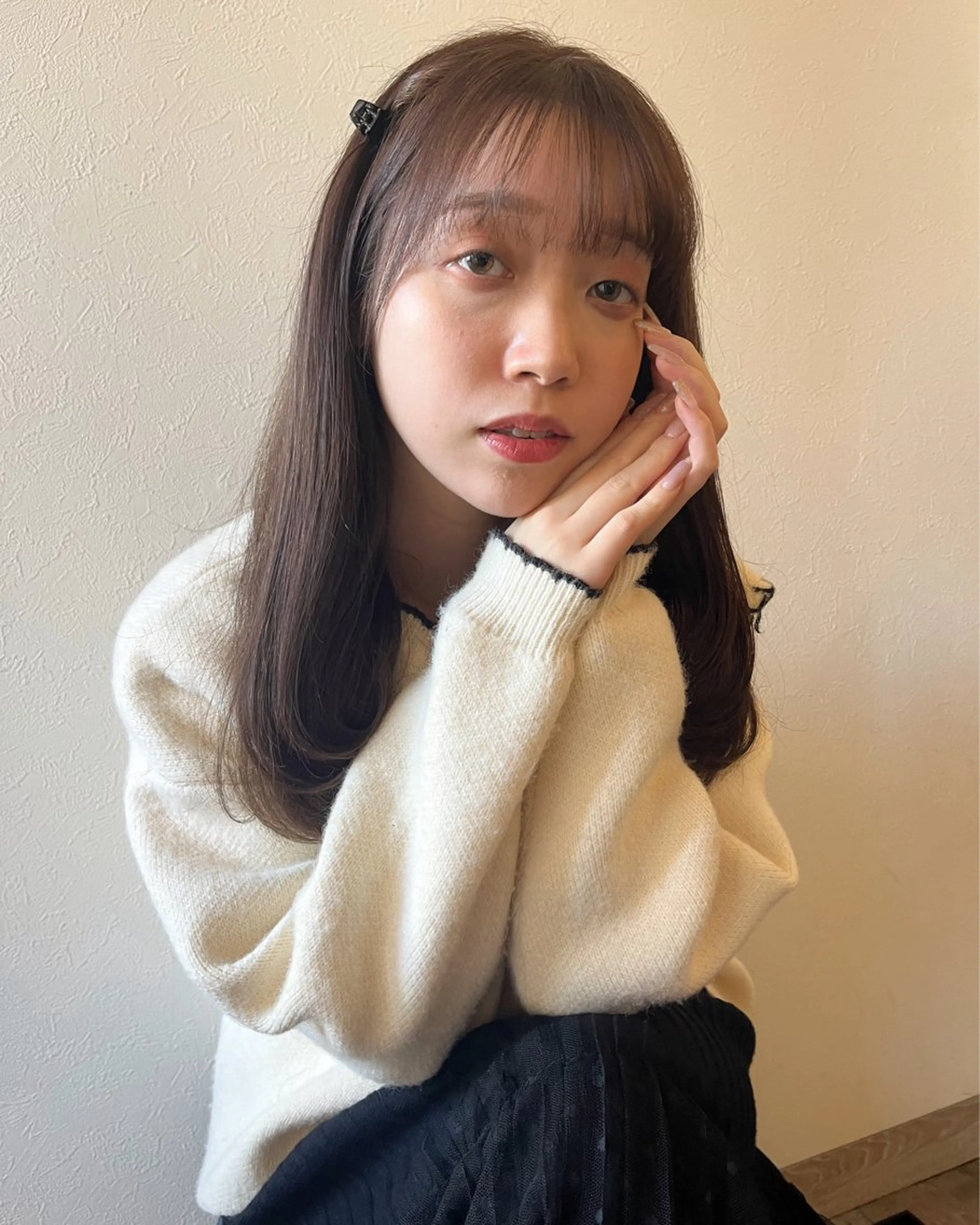 🎀ホームケア付き🎀似合わせカット＋艶カラー＋4STEP集中ケアトリートメント🍃 （暖色/吉祥寺/髪質改善)の写真