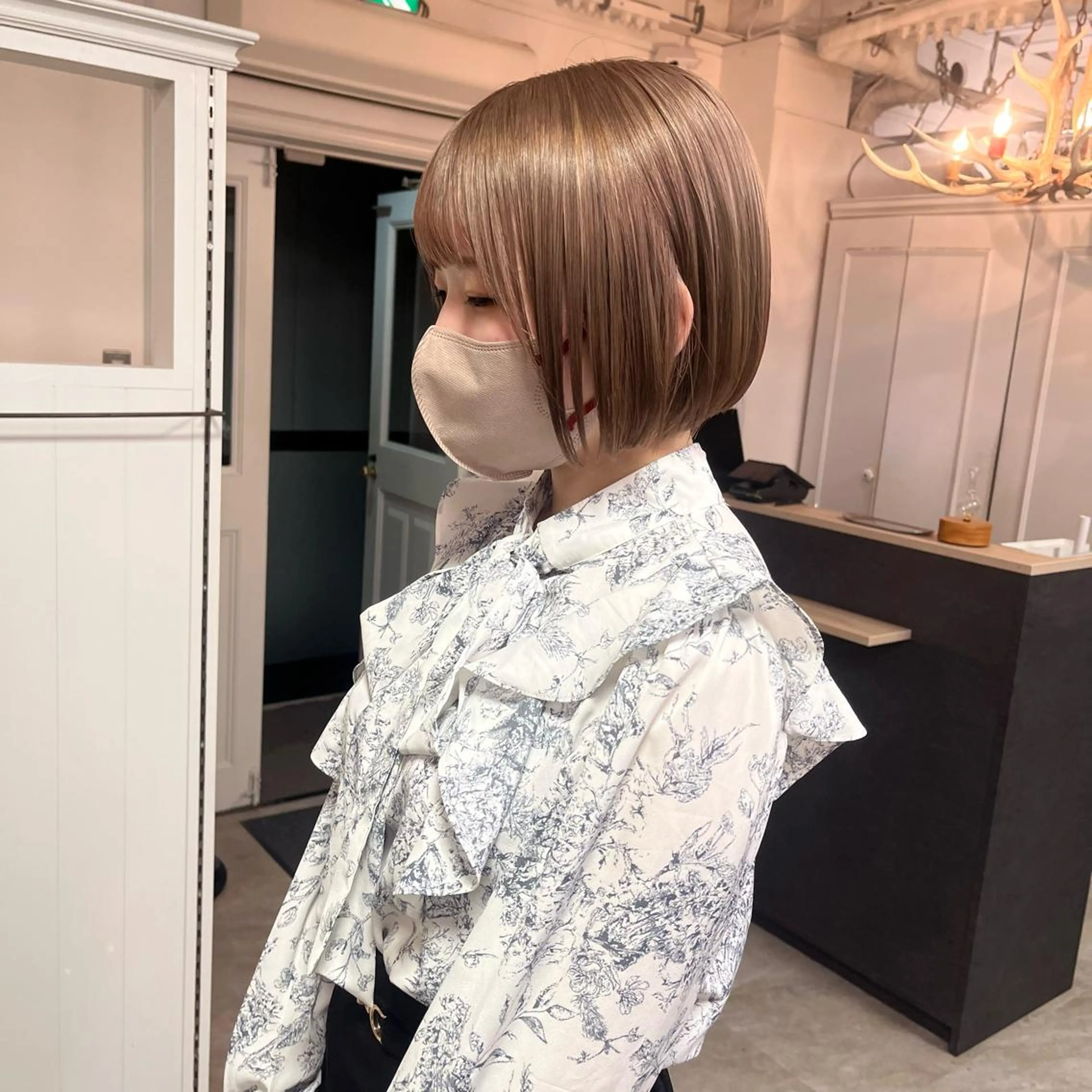 ショート カラー ボブ& 髪質改善FUMIYAのヘアスタイル