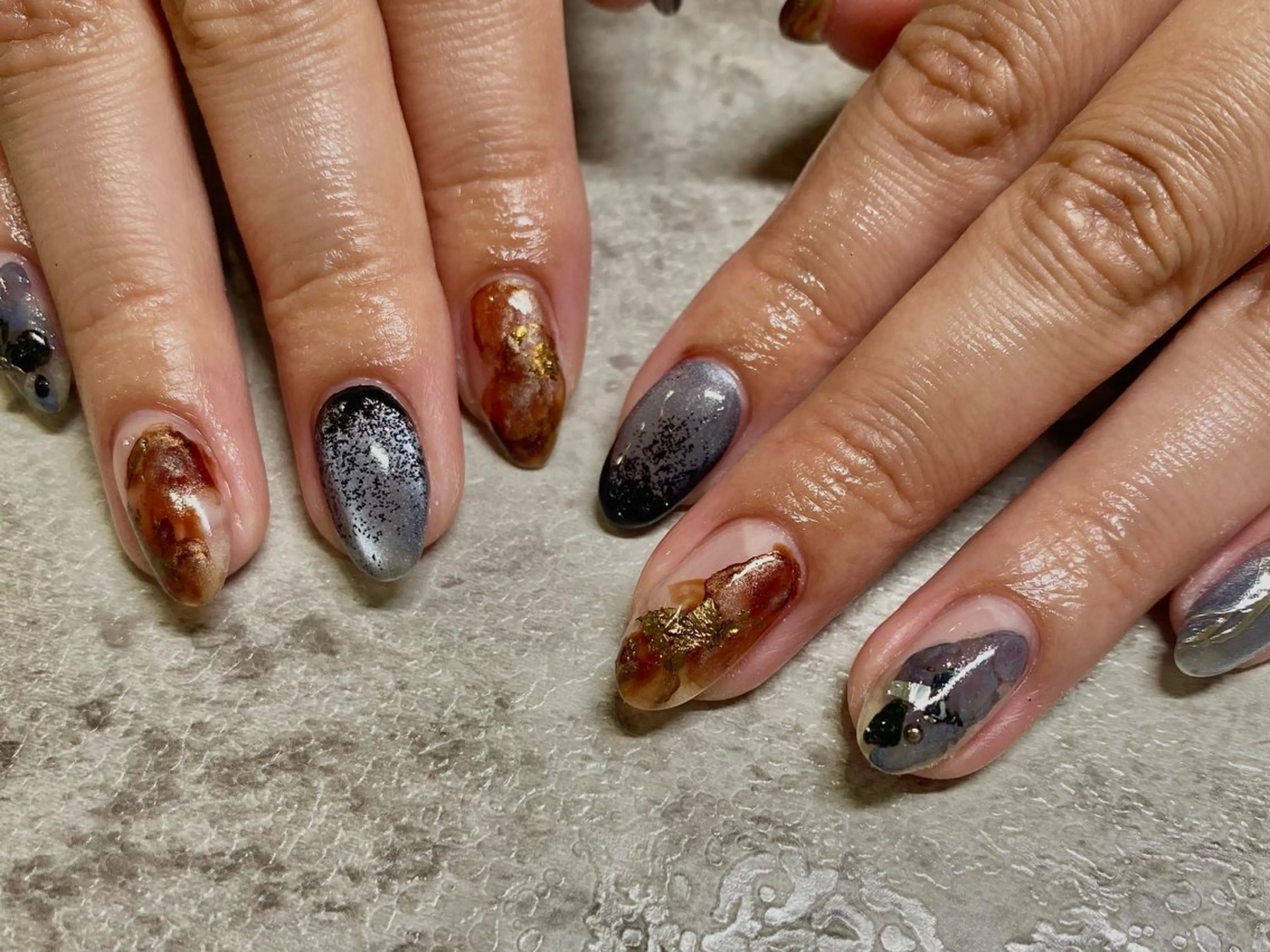 ネイル ハンドネイル 【Merci万代店】 SAKAIのネイルデザイン