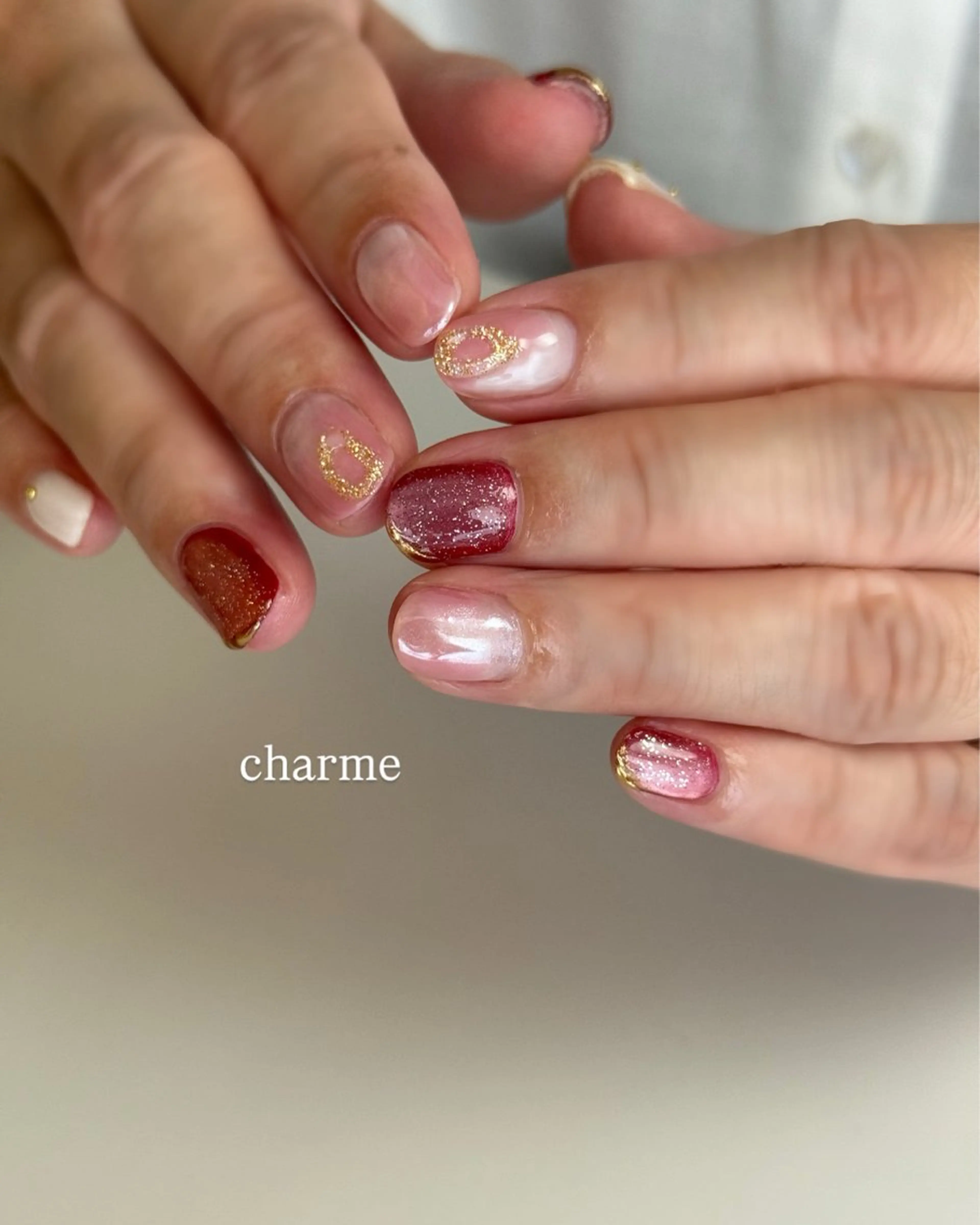 ネイル nailsalon charmeのネイルデザイン