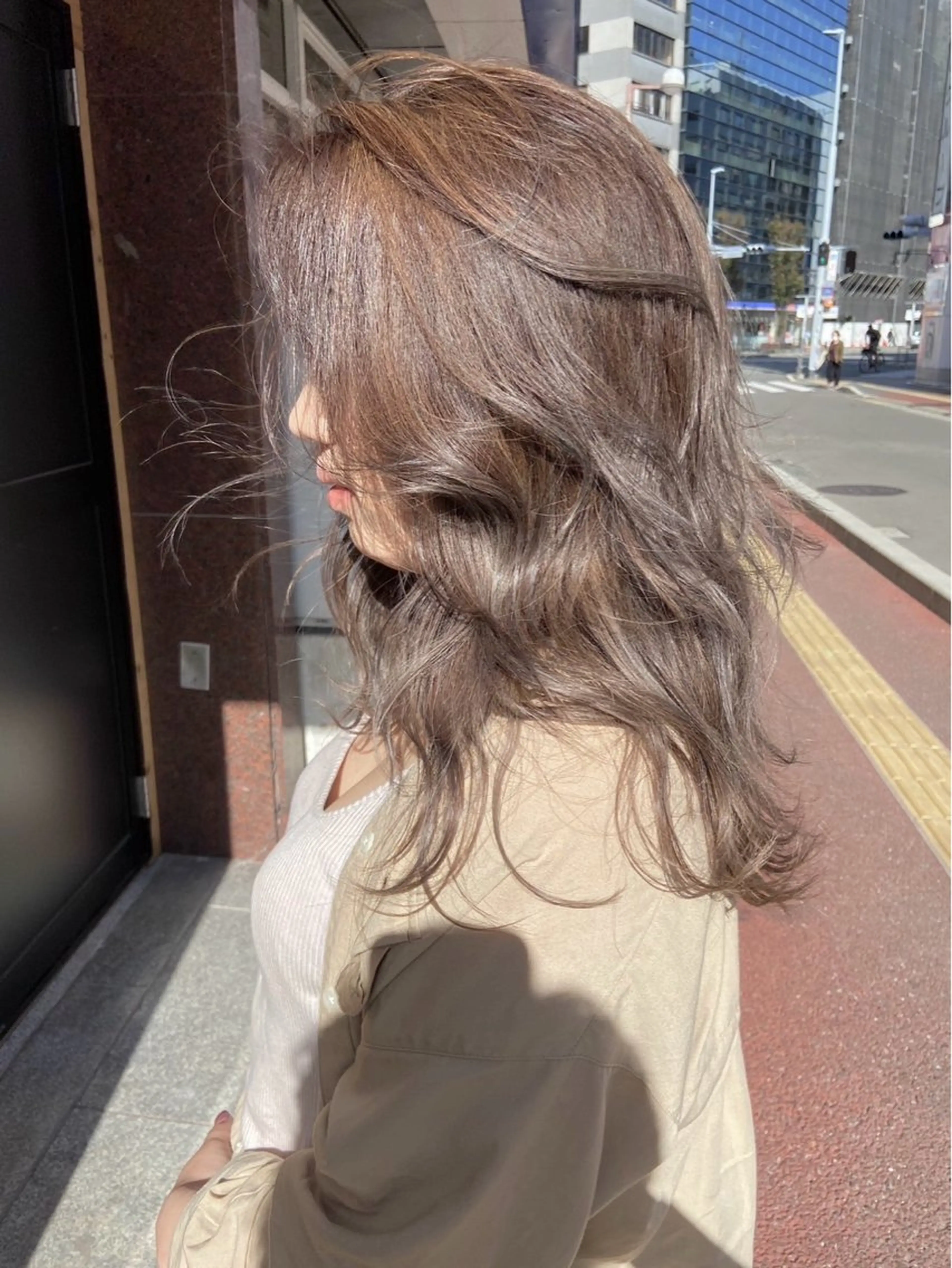 ポイントインナーカラー+髪質改善カラー＋髪質改善LOA4ステップトリートメント🫧🎀の写真