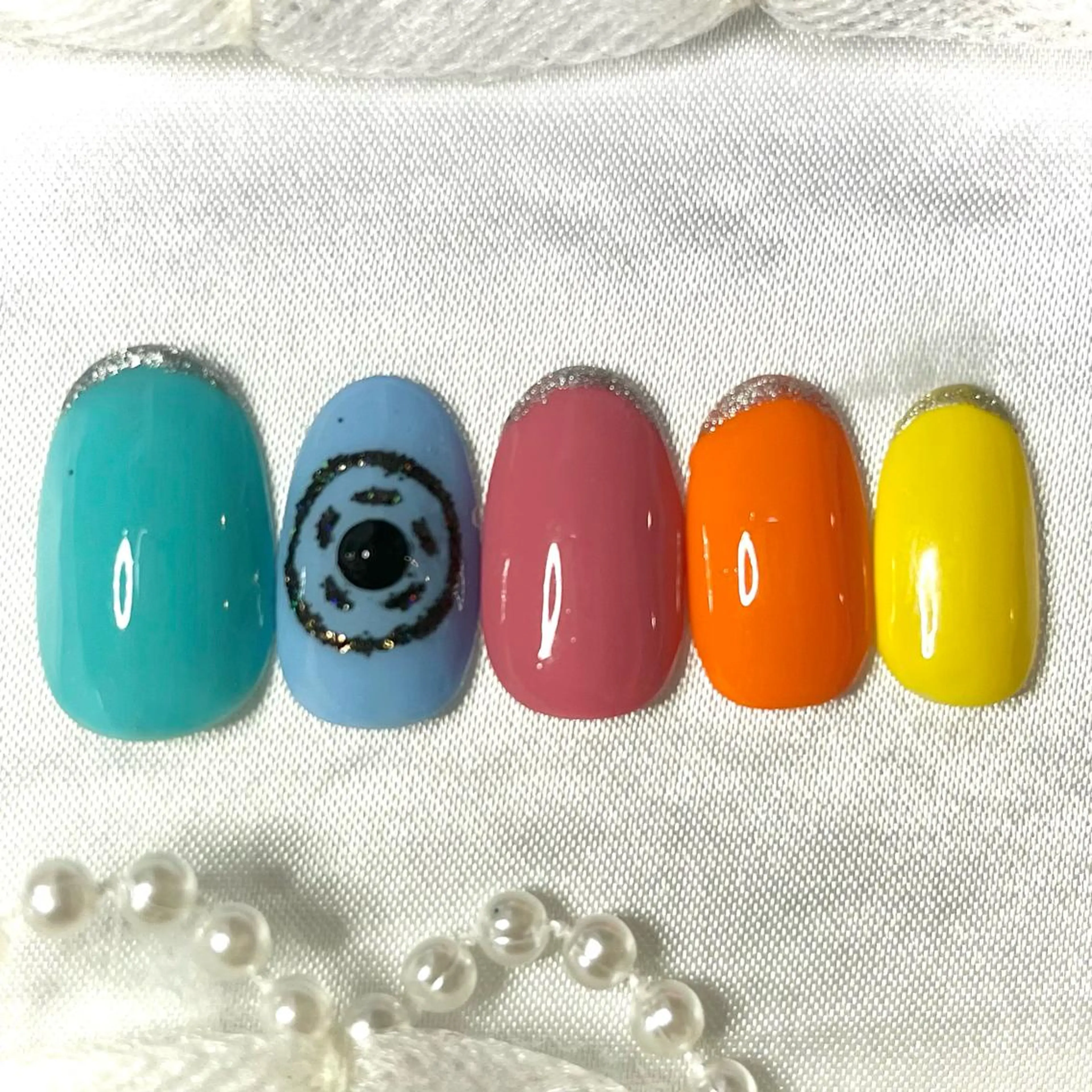 ネイル ジェルネイル 韓国ネイル 韓国ネイル💠 Tomoのネイルデザイン