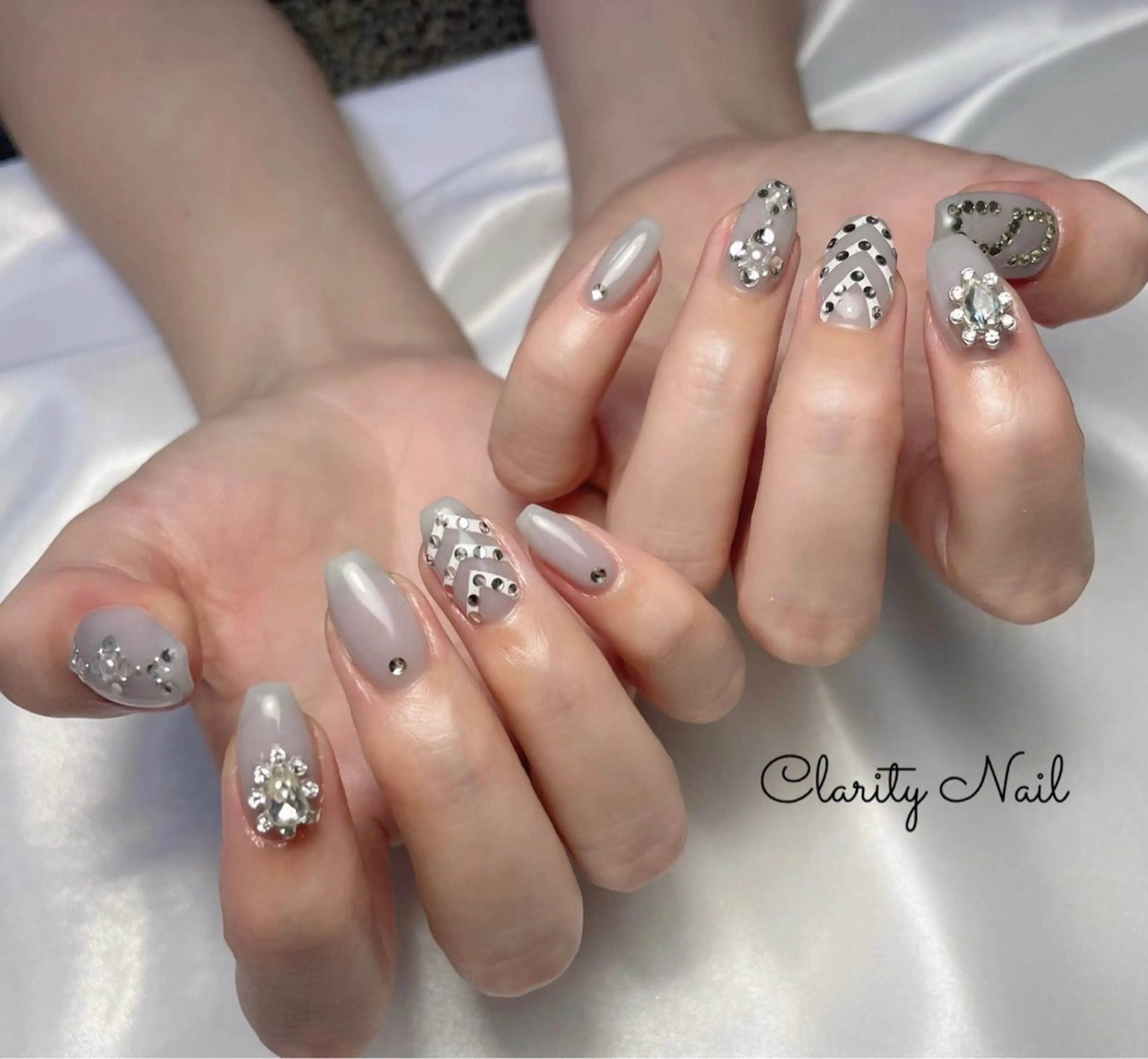ネイル アートネイル 持ち込み ハンドネイル Clarity Nailのネイルデザイン