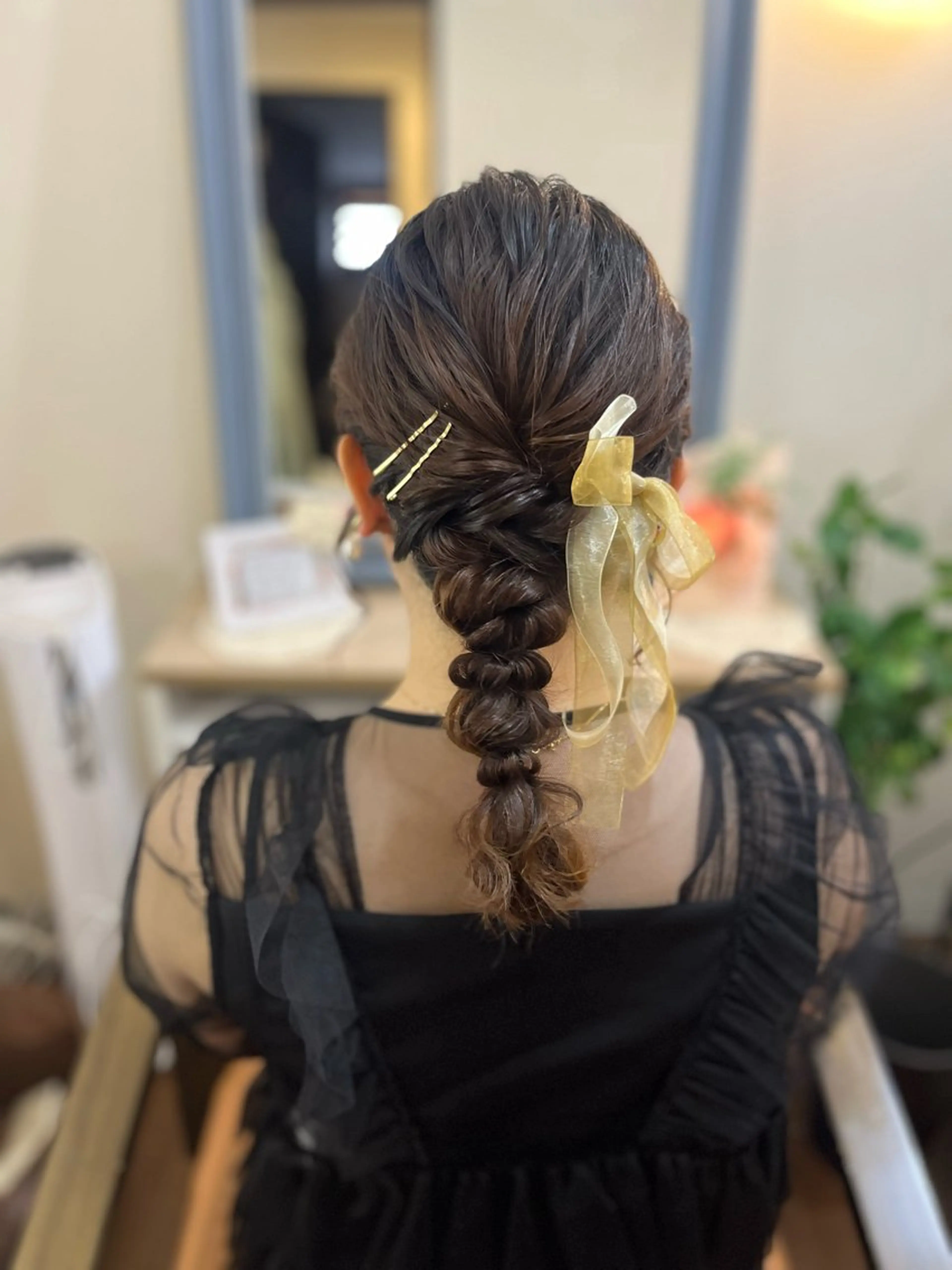 ヘアアレンジ 似合わせヘアメイク 💐オダギリチアキのヘアスタイル