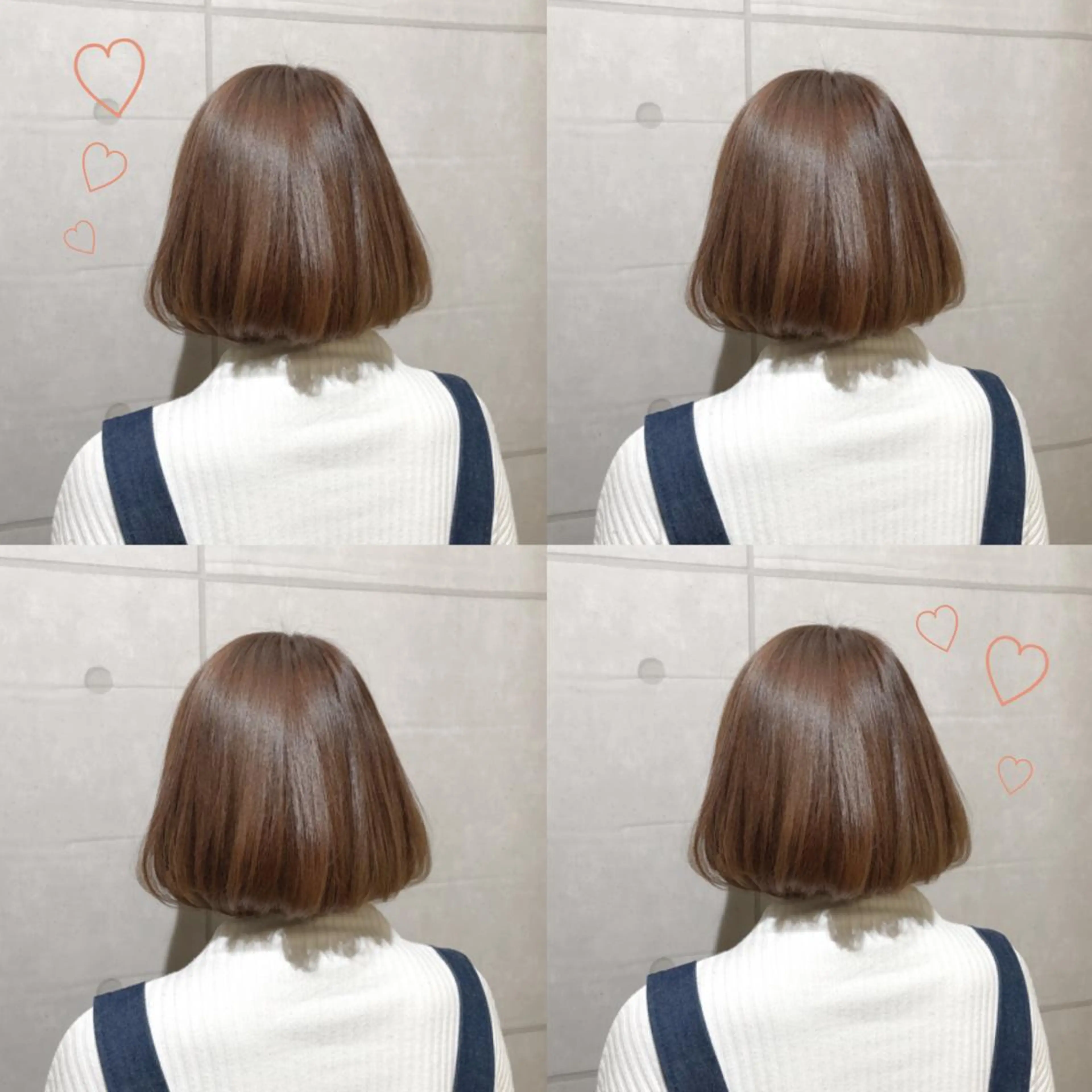 ショート カラー ベージュカラー ブリーチ ブラウンカラー ケアブリーチ 韓国ヘア得意❤︎森澤 悠佳のヘアスタイル