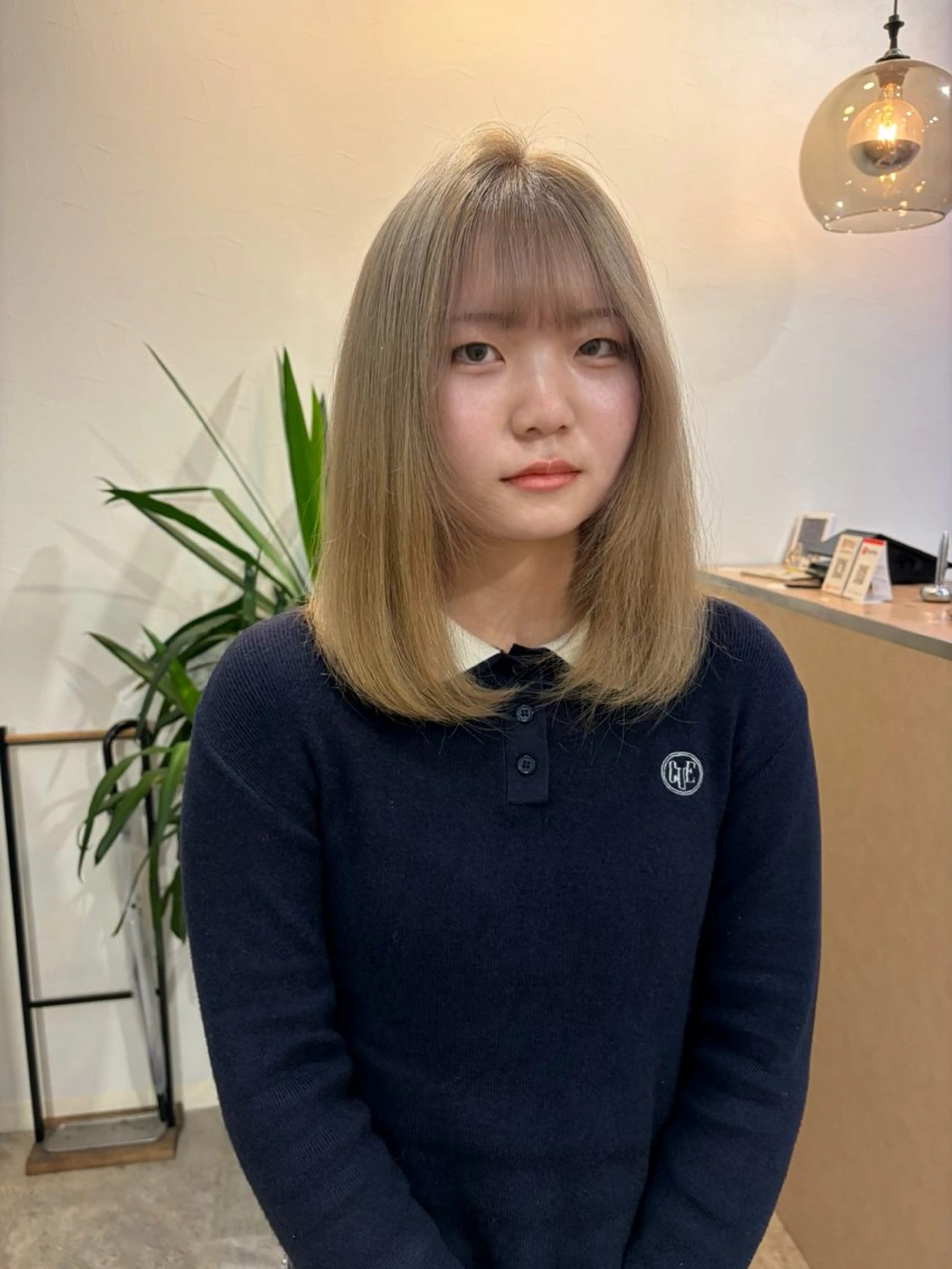 ミディアム ヘアカラー [lani ] konatsuのヘアスタイル