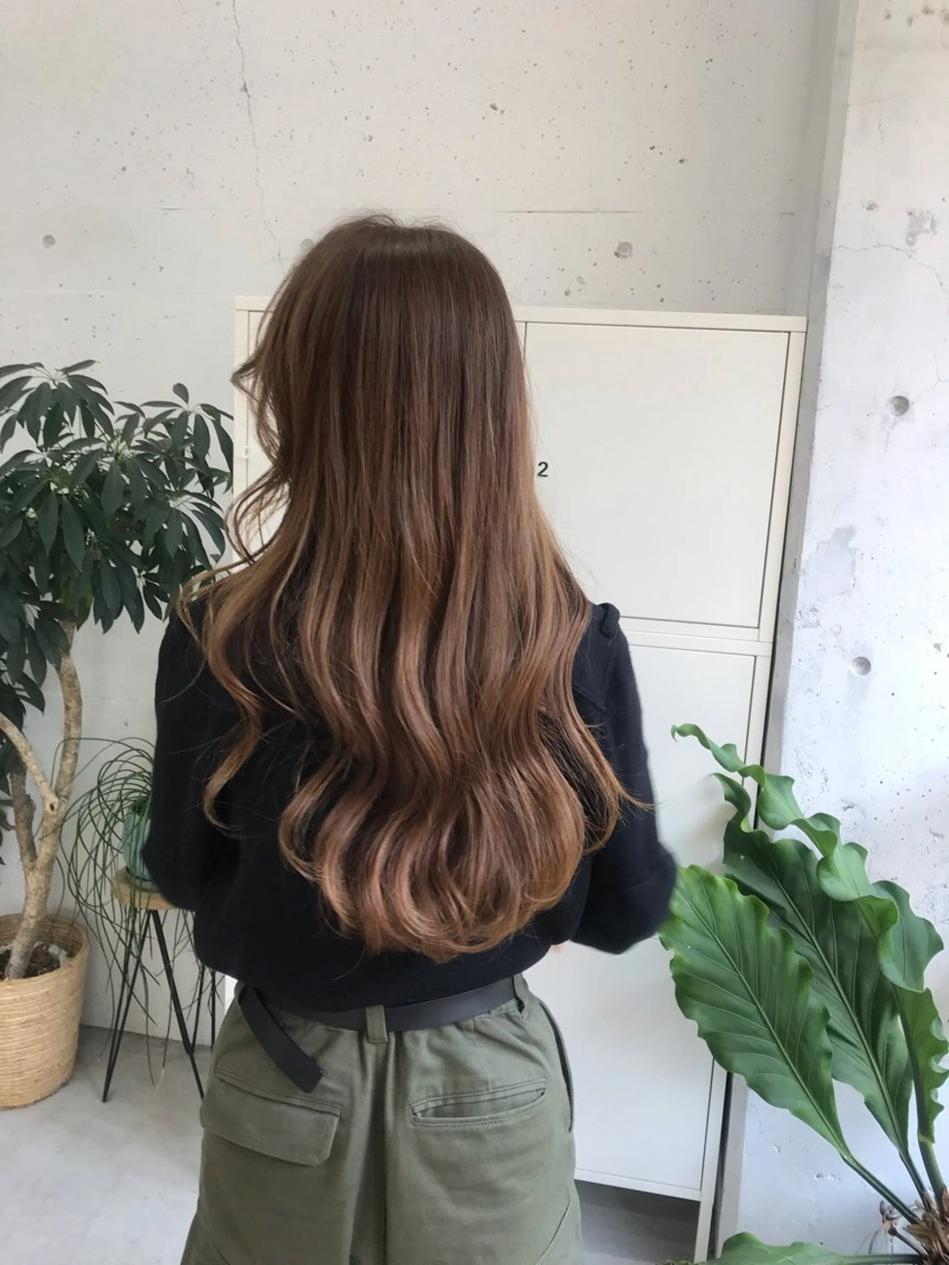 カラー muku所属・レディースカット モデル/ayunaのヘアスタイル