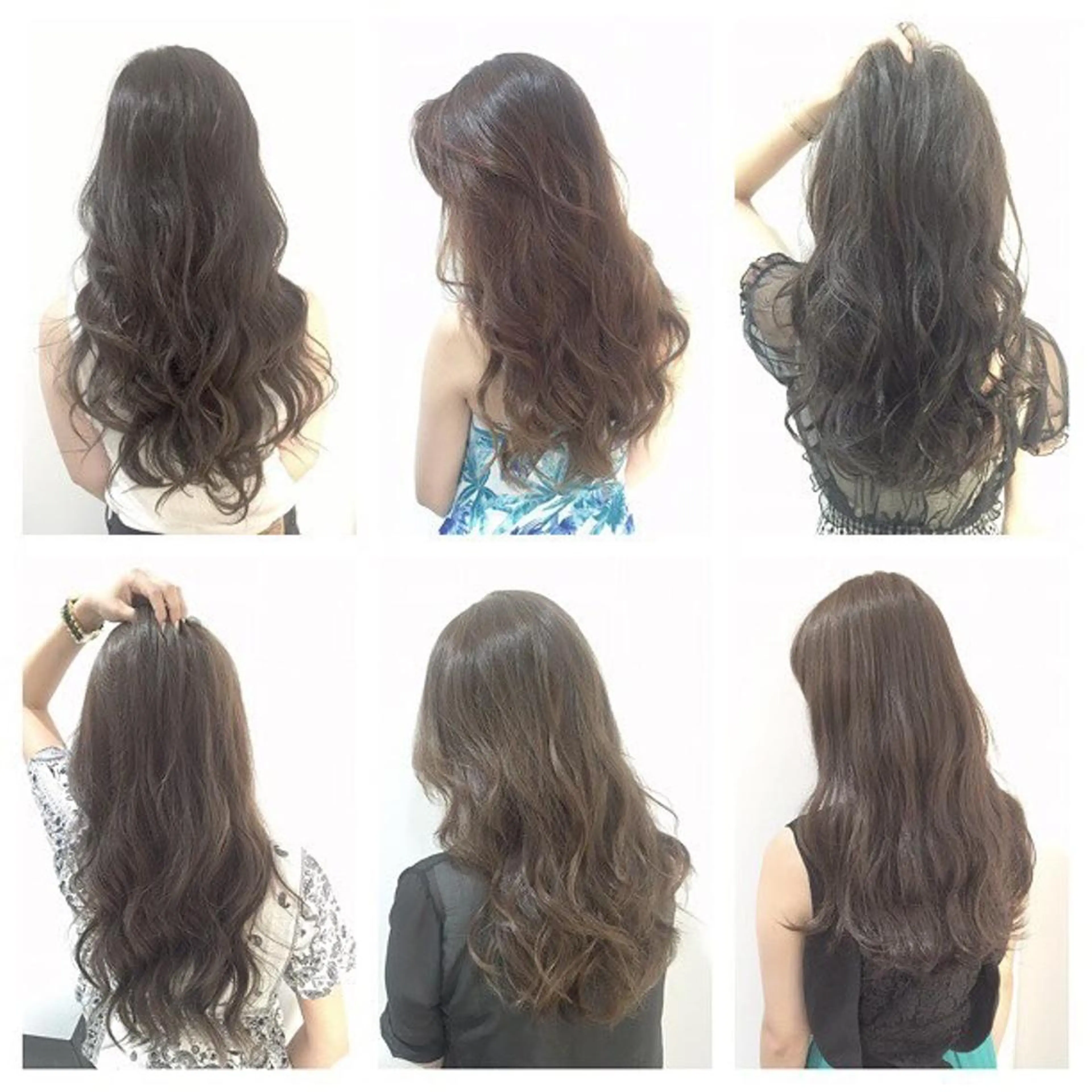 ロング カラー ヘアアレンジ 指名支持率NO.1 スタイリストのヘアスタイル