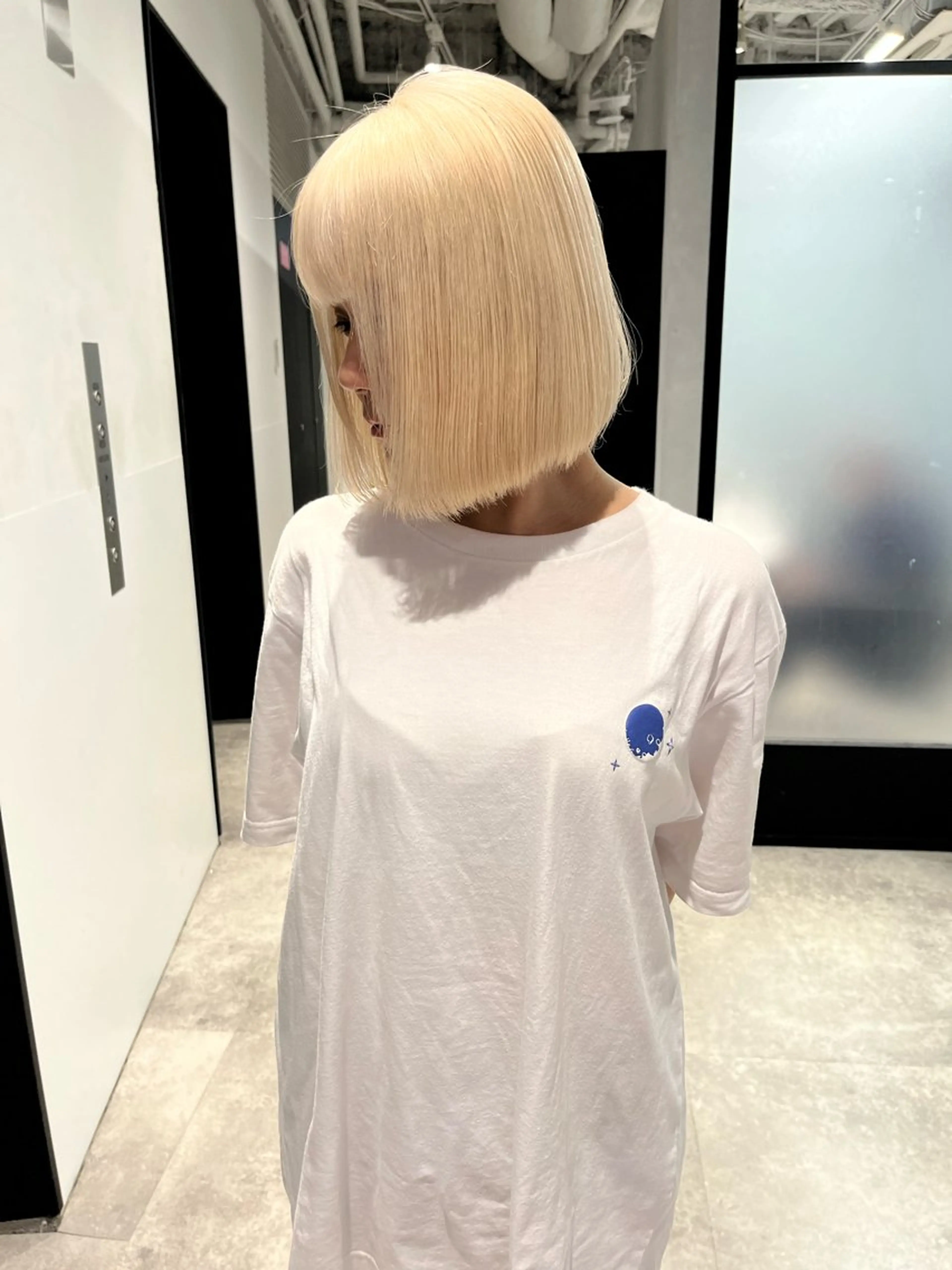 ショート カラー ヘアアレンジ カット ヘアカラー トリートメント ヘッドスパ ハイトーン/美髪矯正 🍃大江拓実のヘアスタイル