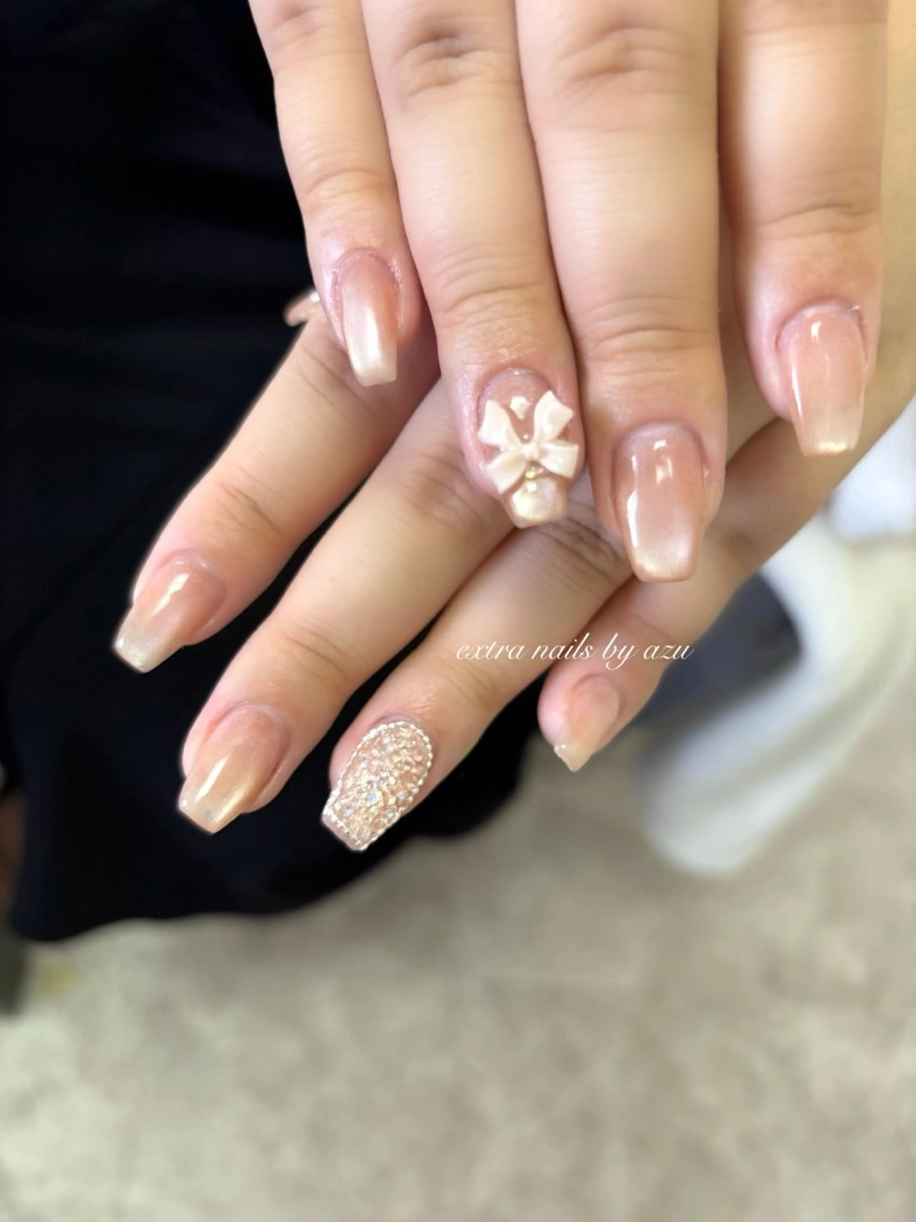 ネイル マグネットネイル ハンドネイル extranails ／lemellaのネイルデザイン