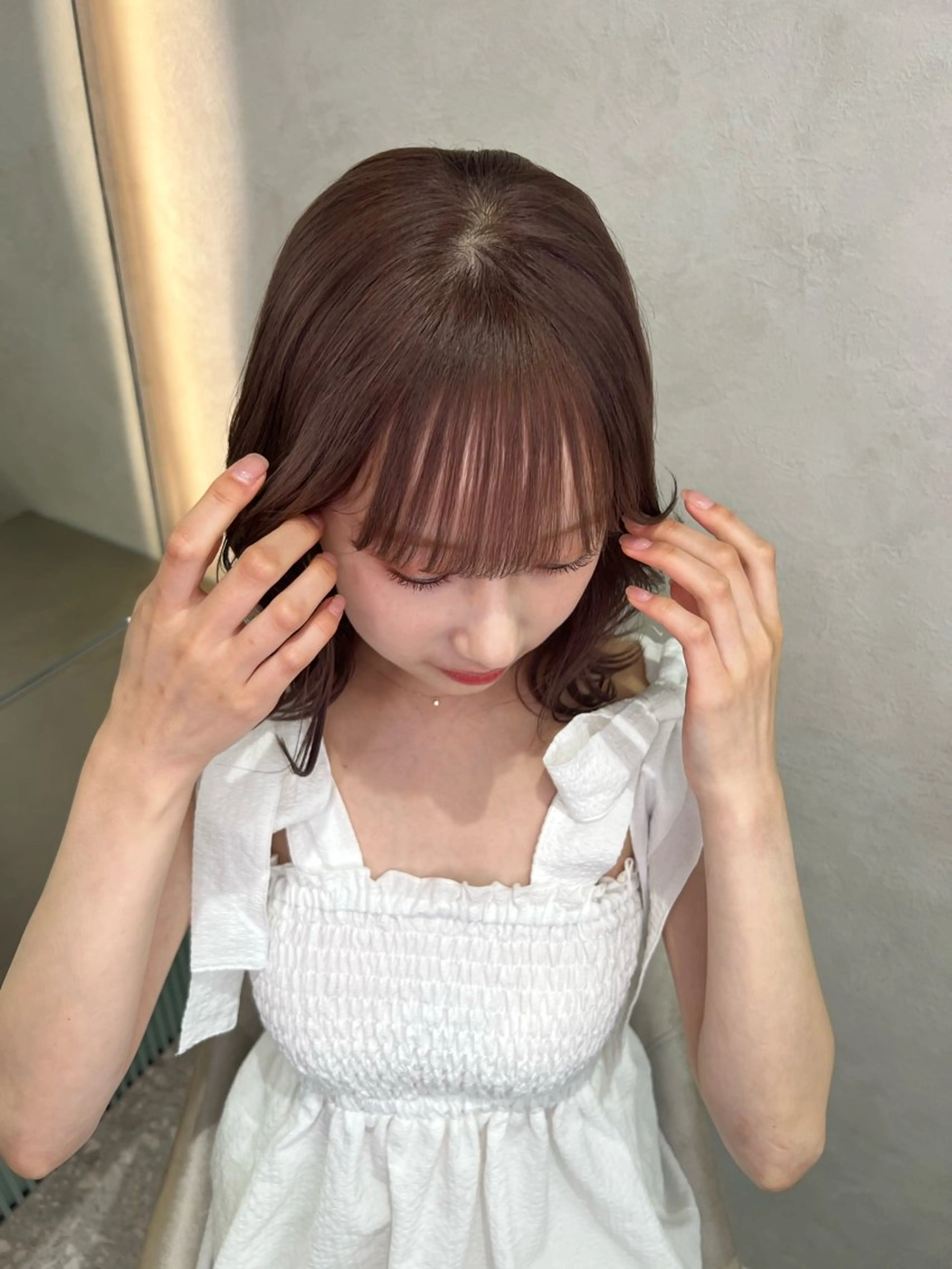 ミディアム カラー miel所属・ayano.🩵 mielのマツエク・マツパデザイン