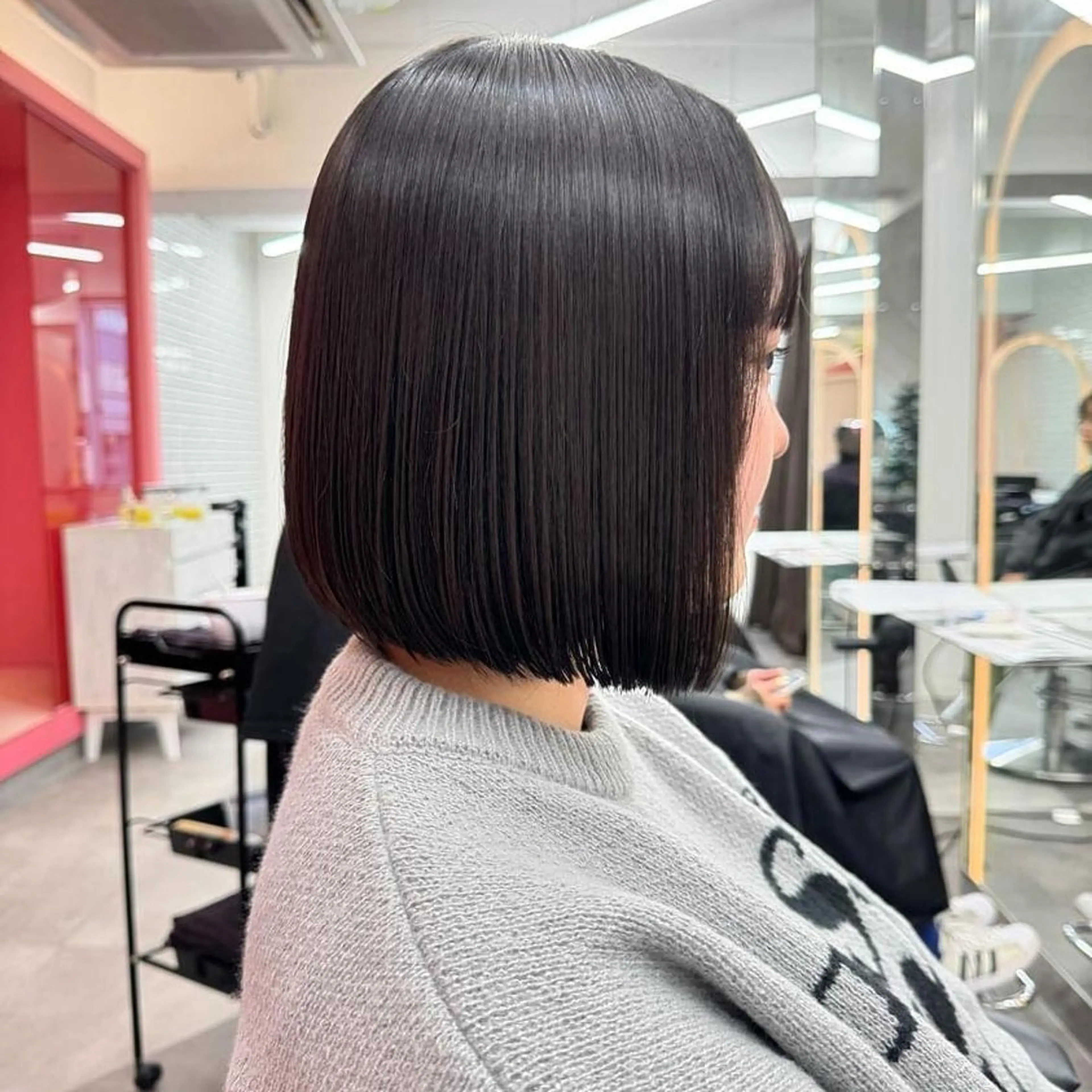 ショート カット 縮毛矯正 トリートメント 🌹艶ボブの達人🌹 SYOHEIのヘアスタイル