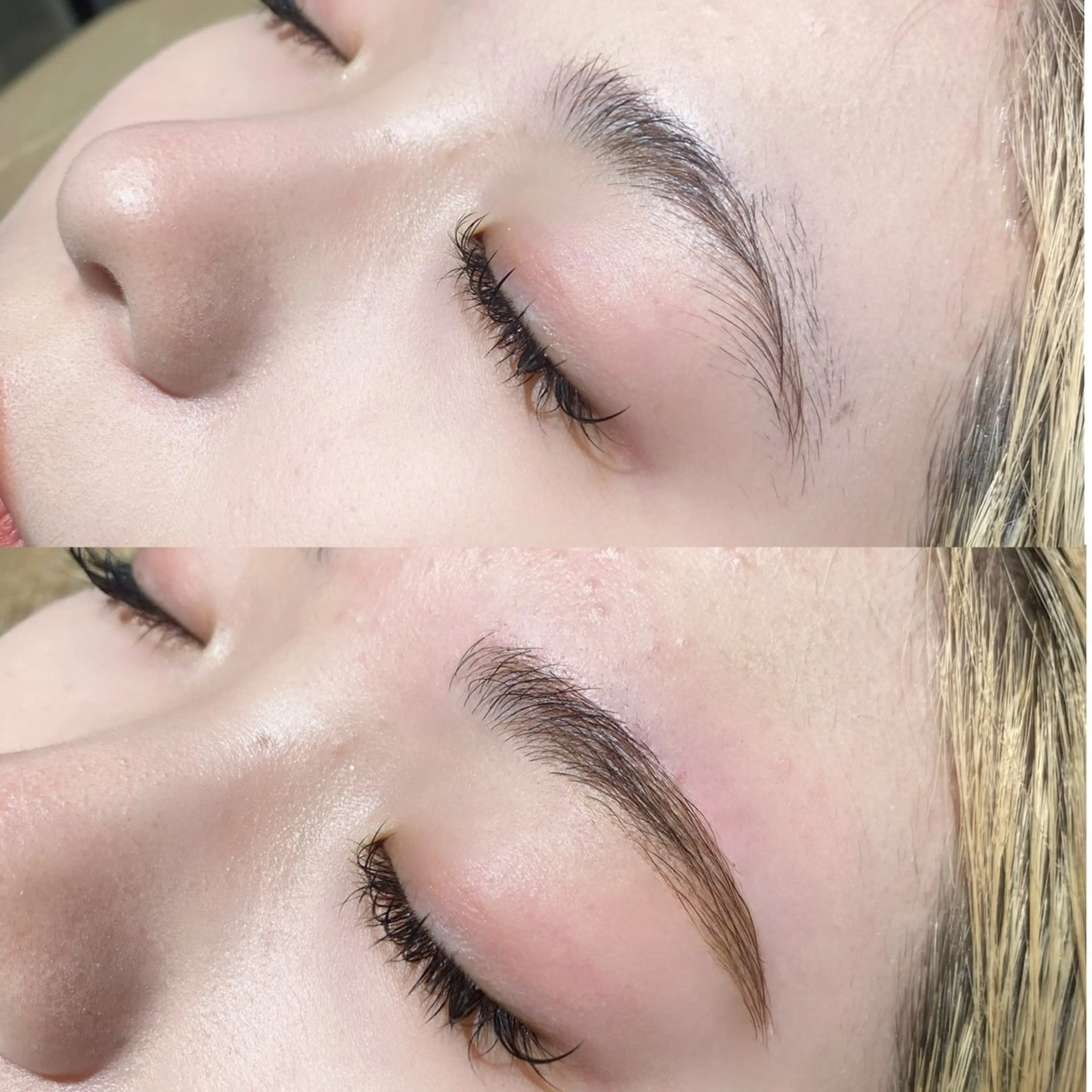 アイブロウ 眉毛ワックス脱毛 lit yurina🐈‍⬛のマツエク・マツパデザイン