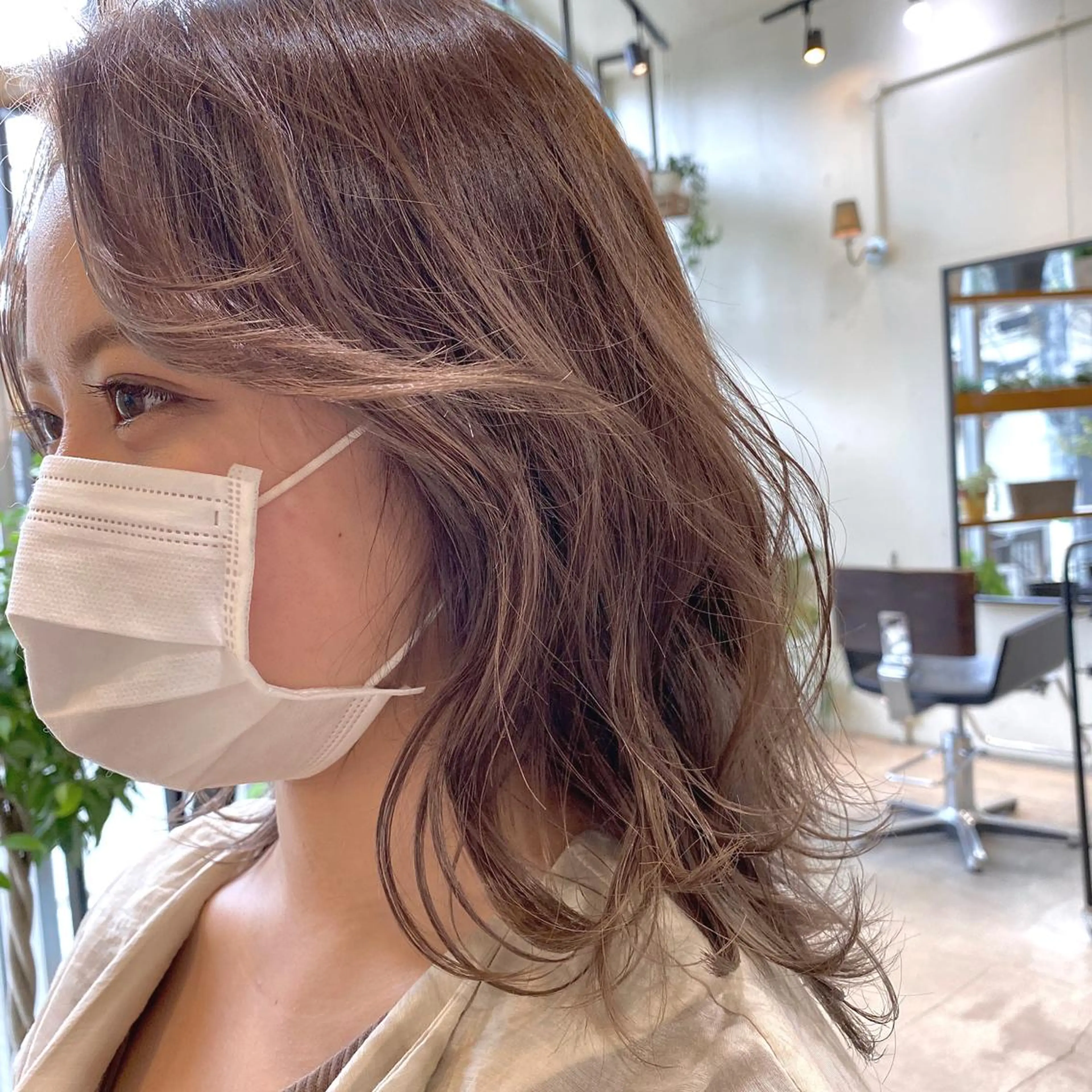 ミディアム カラー ヘアアレンジ カット ヘアカラー トリートメント ヘッドスパ 【ダメージレス施術】 【透明感】北村 拓也のヘアスタイル
