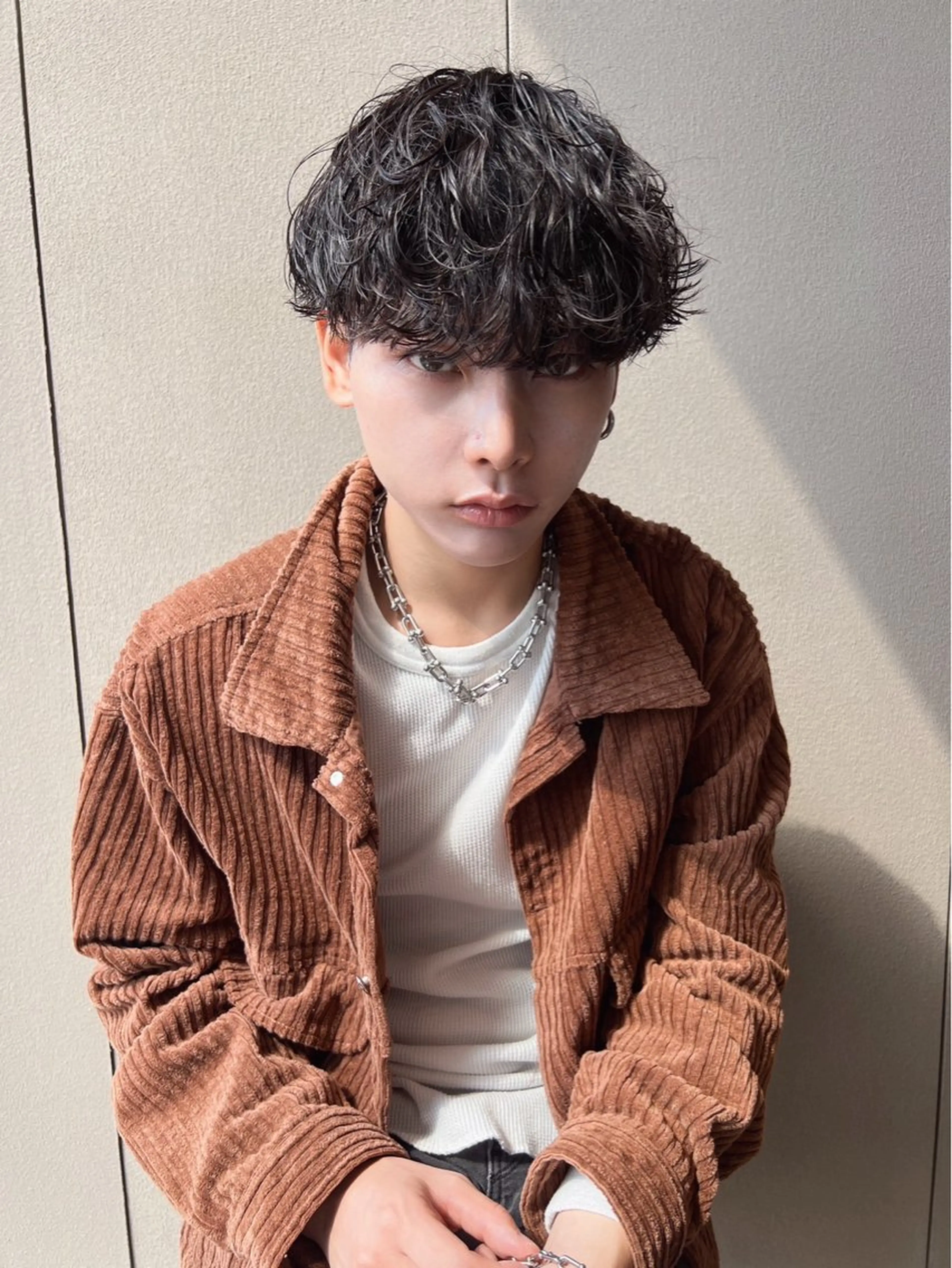 ショート 縮毛矯正/艶カラー 笠原康平のヘアスタイル