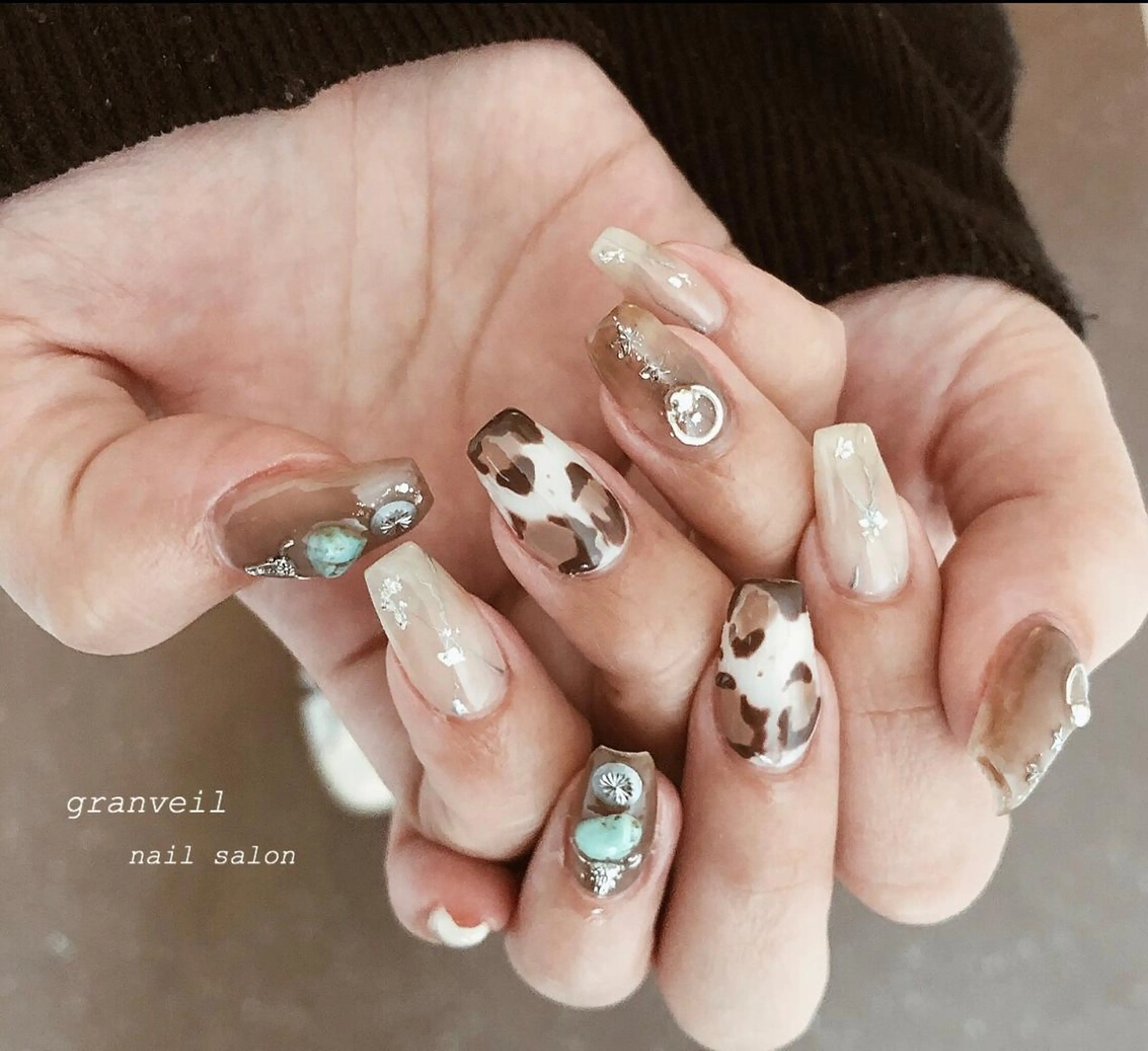 ネイル ニュアンスネイル granveil所属・nail salon granveilのネイルデザイン
