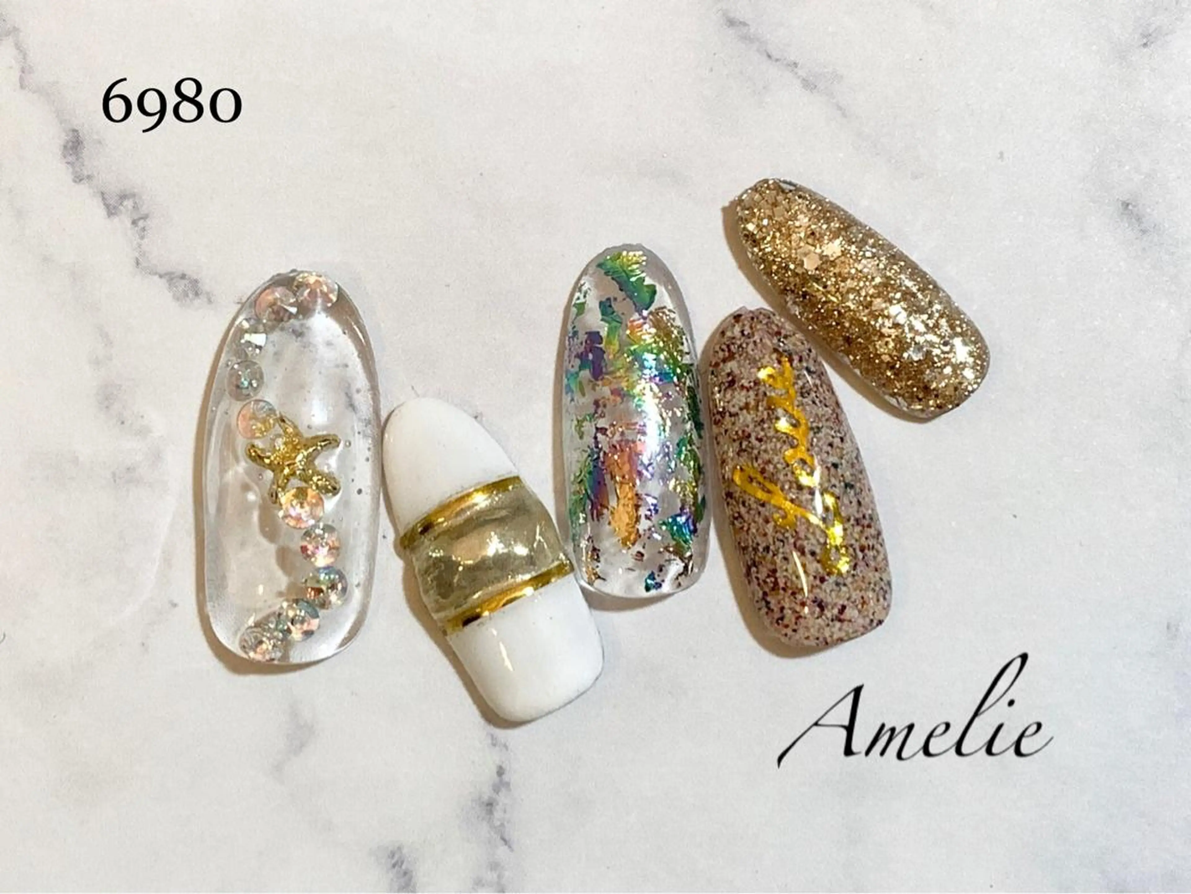 ネイル いちじゅう あおいのネイルデザイン