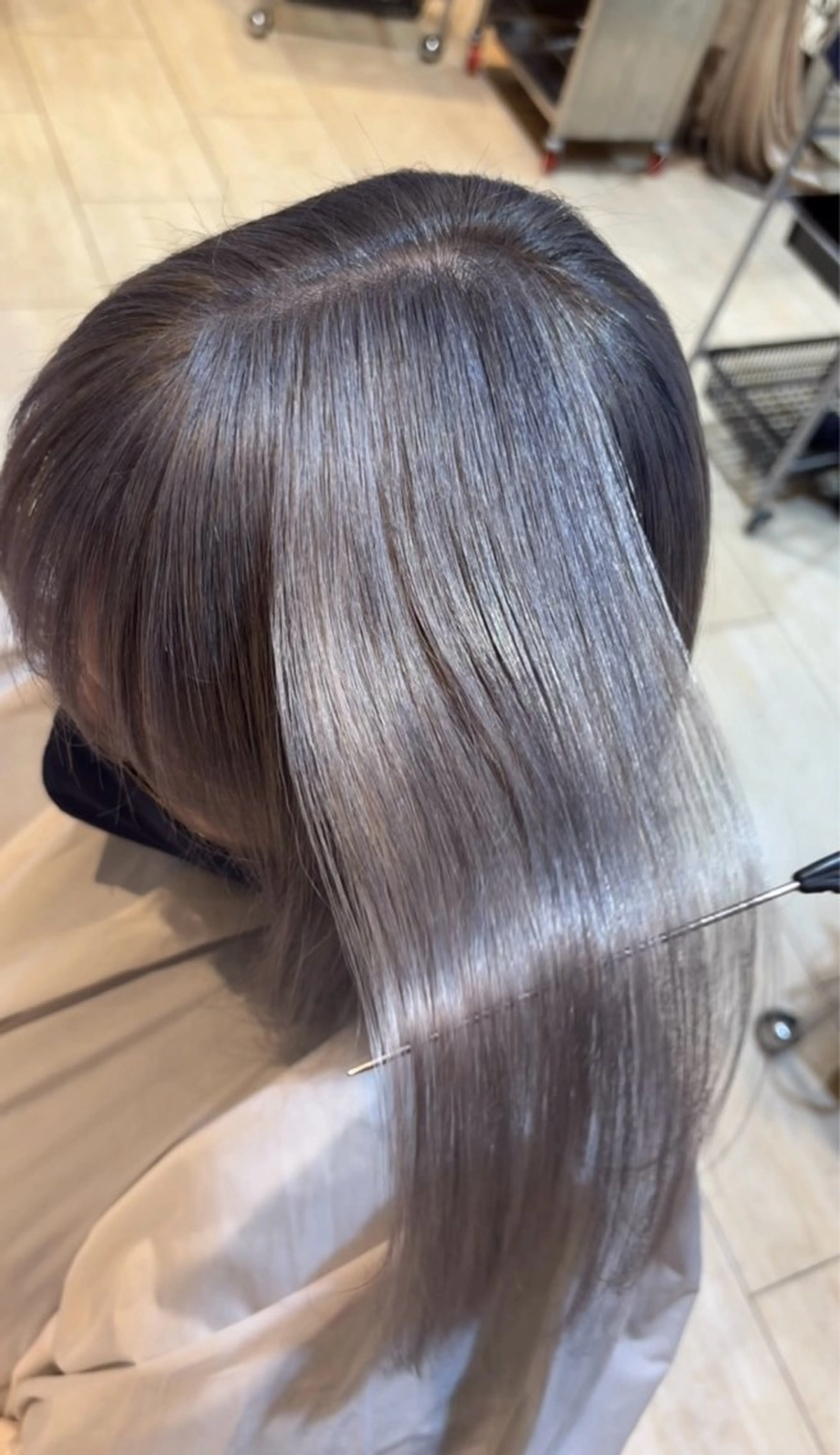 カラー ハイトーン/韓国 レイヤー🎀まおのヘアスタイル