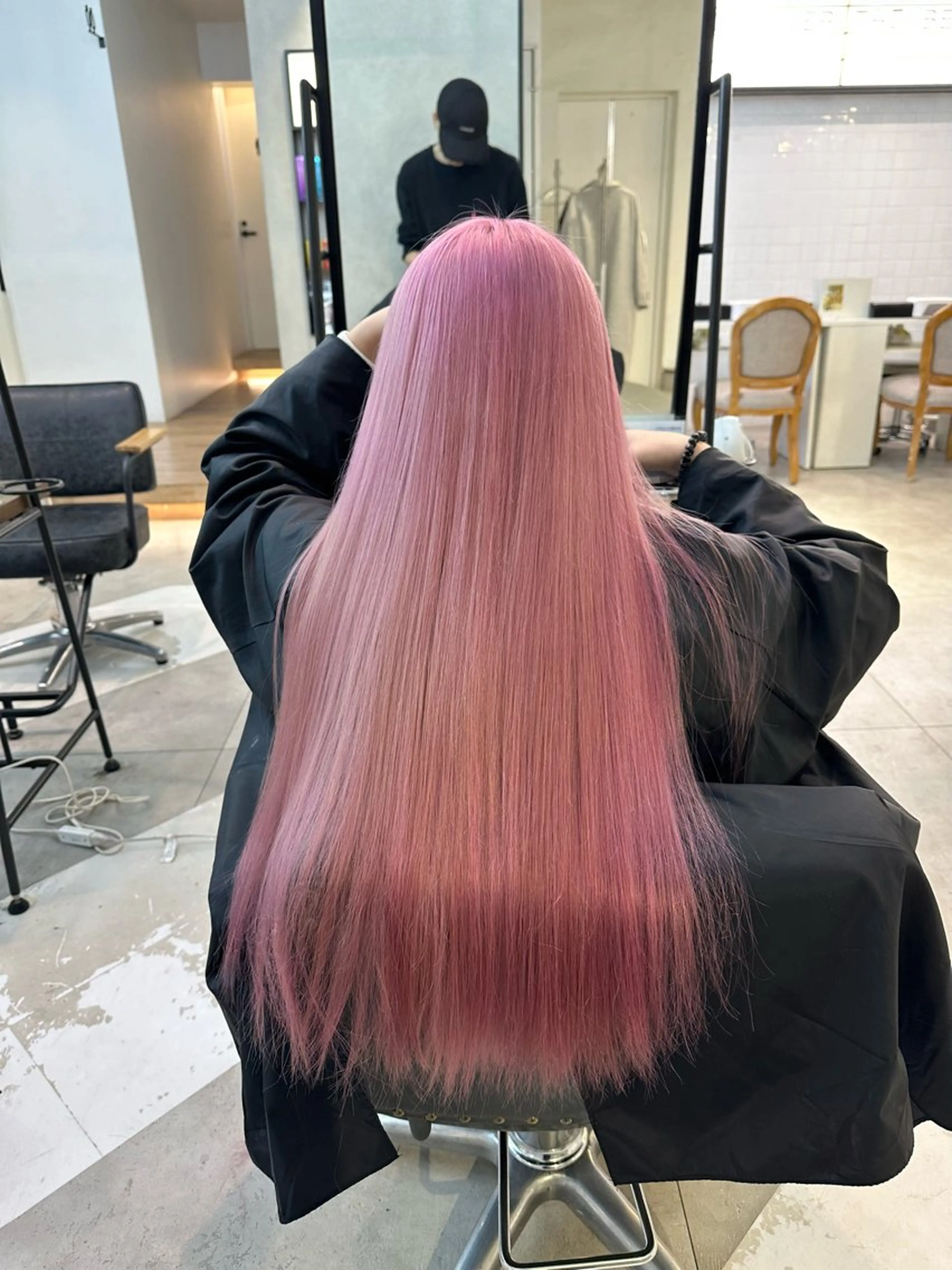 ロング カラー ヘアカラー ハイトーン/パーマ/ メンズ / 櫻本🌐のヘアスタイル