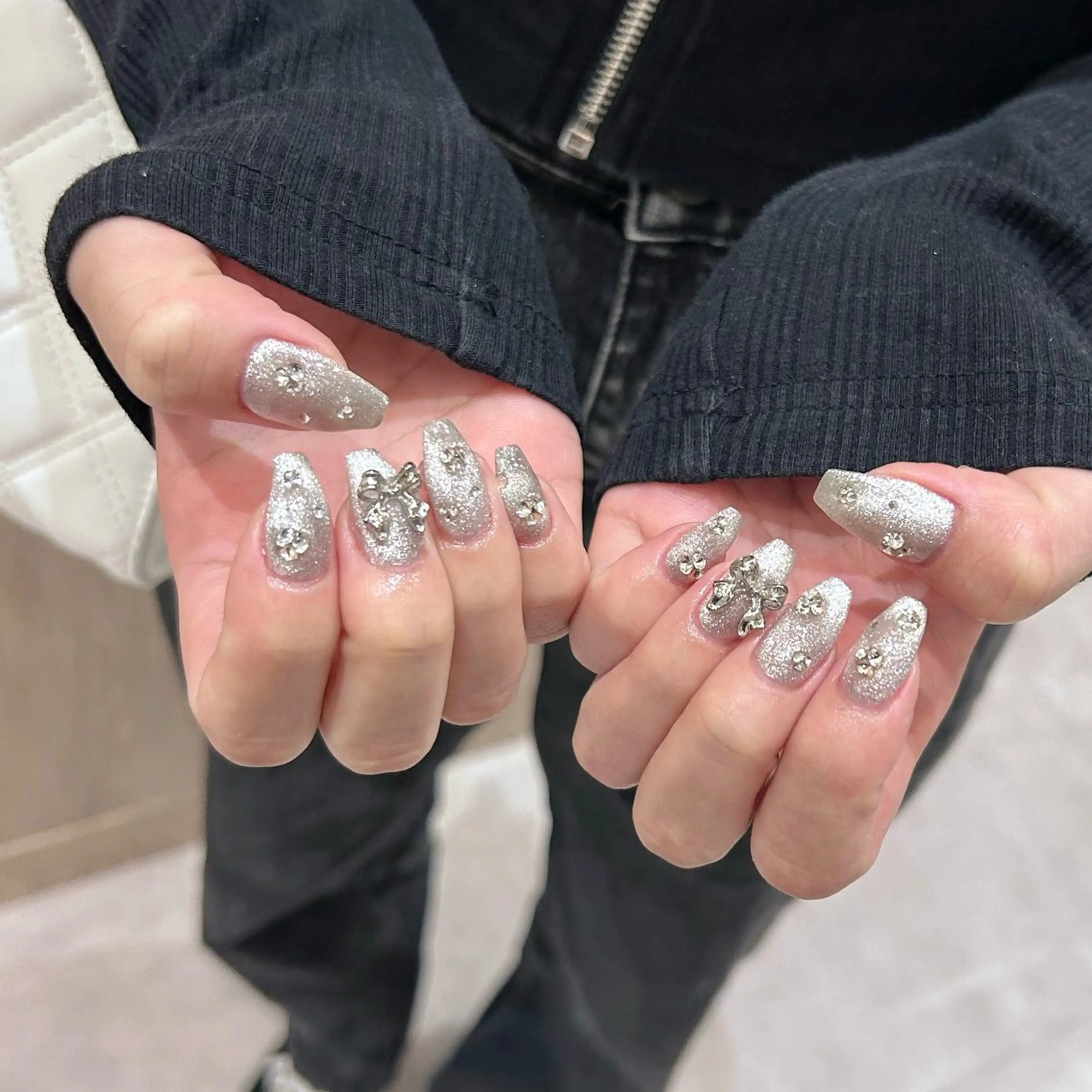 ネイル マグネットネイル EMANON心斎橋店所属・大阪心斎橋ネイル/ hinataのネイルデザイン