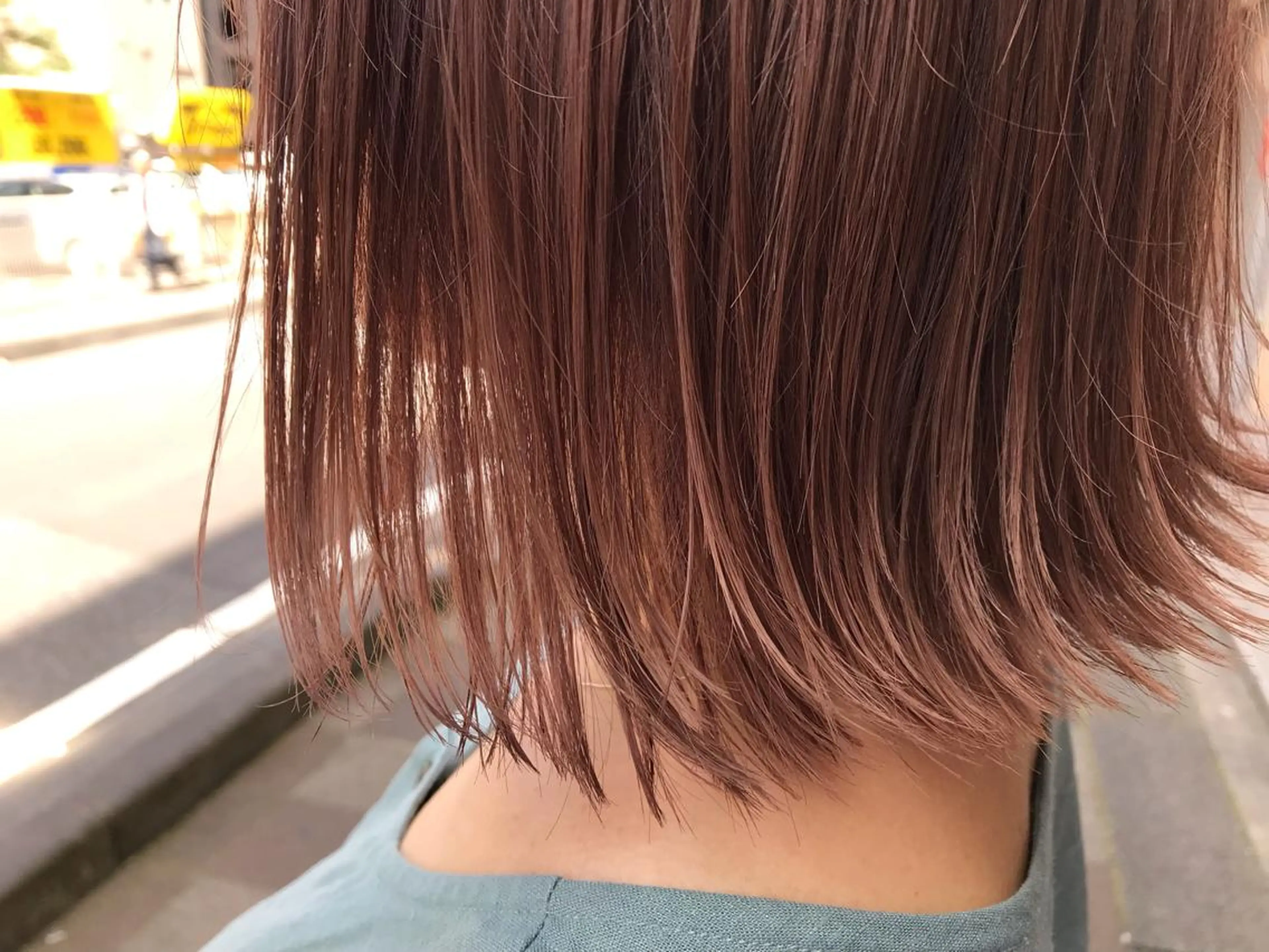 ミディアム ラベンダーベージュ stylist 大須賀 裕矢のヘアスタイル