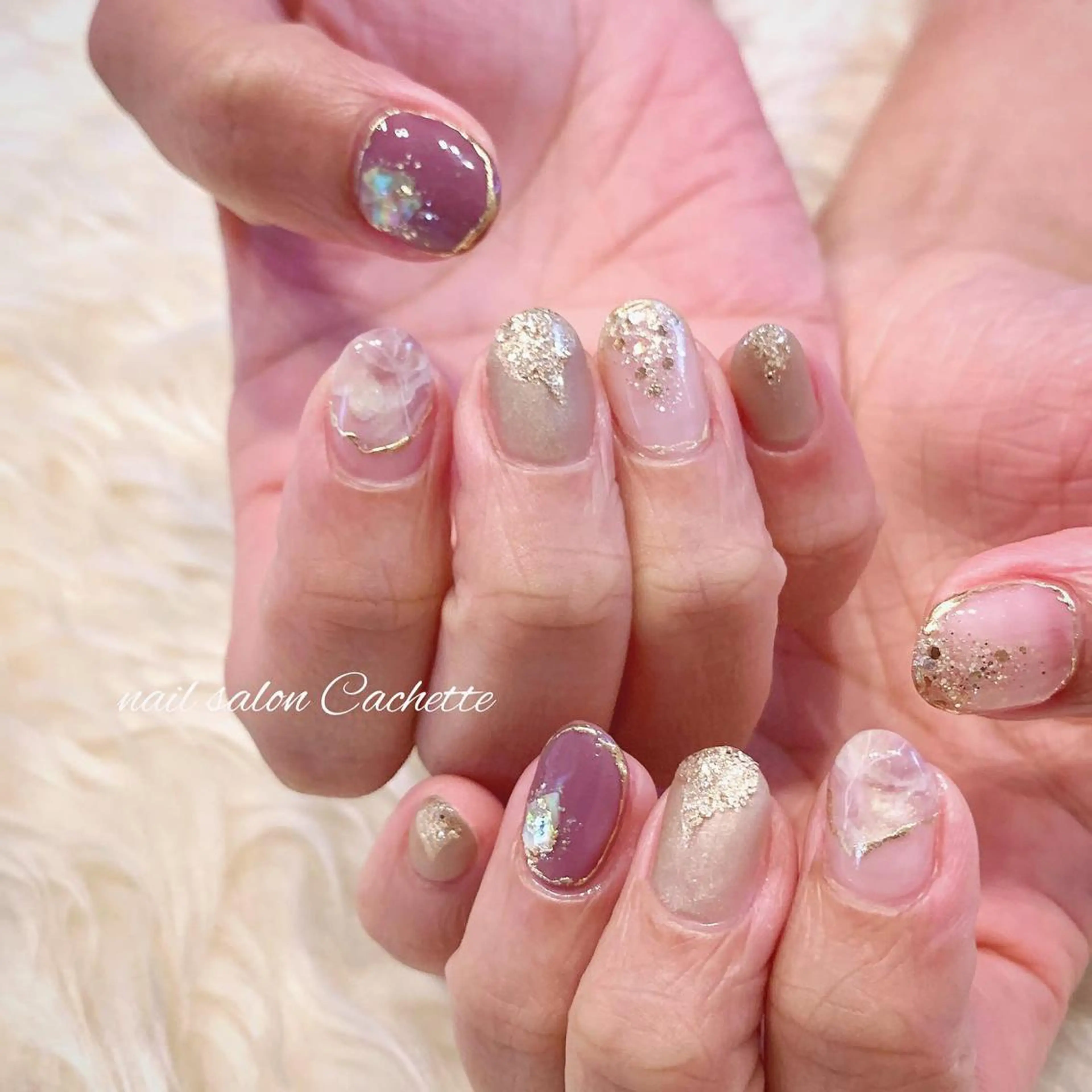 ネイル ✧Cachette✧ YUKARIのネイルデザイン