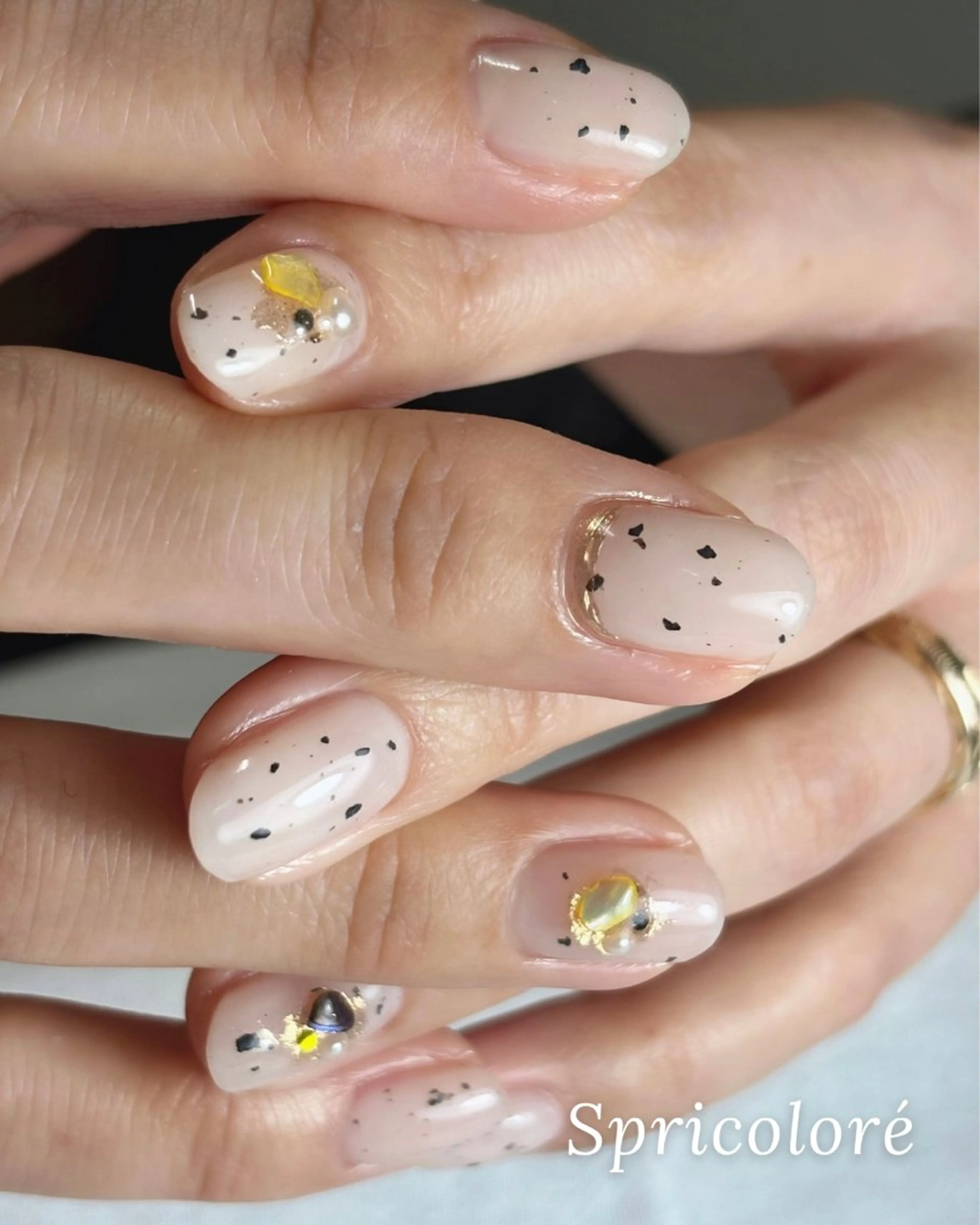 ネイル シンプルネイル Spricoloré(スプリコローレ)所属・Spricoloré ／harunaのネイルデザイン