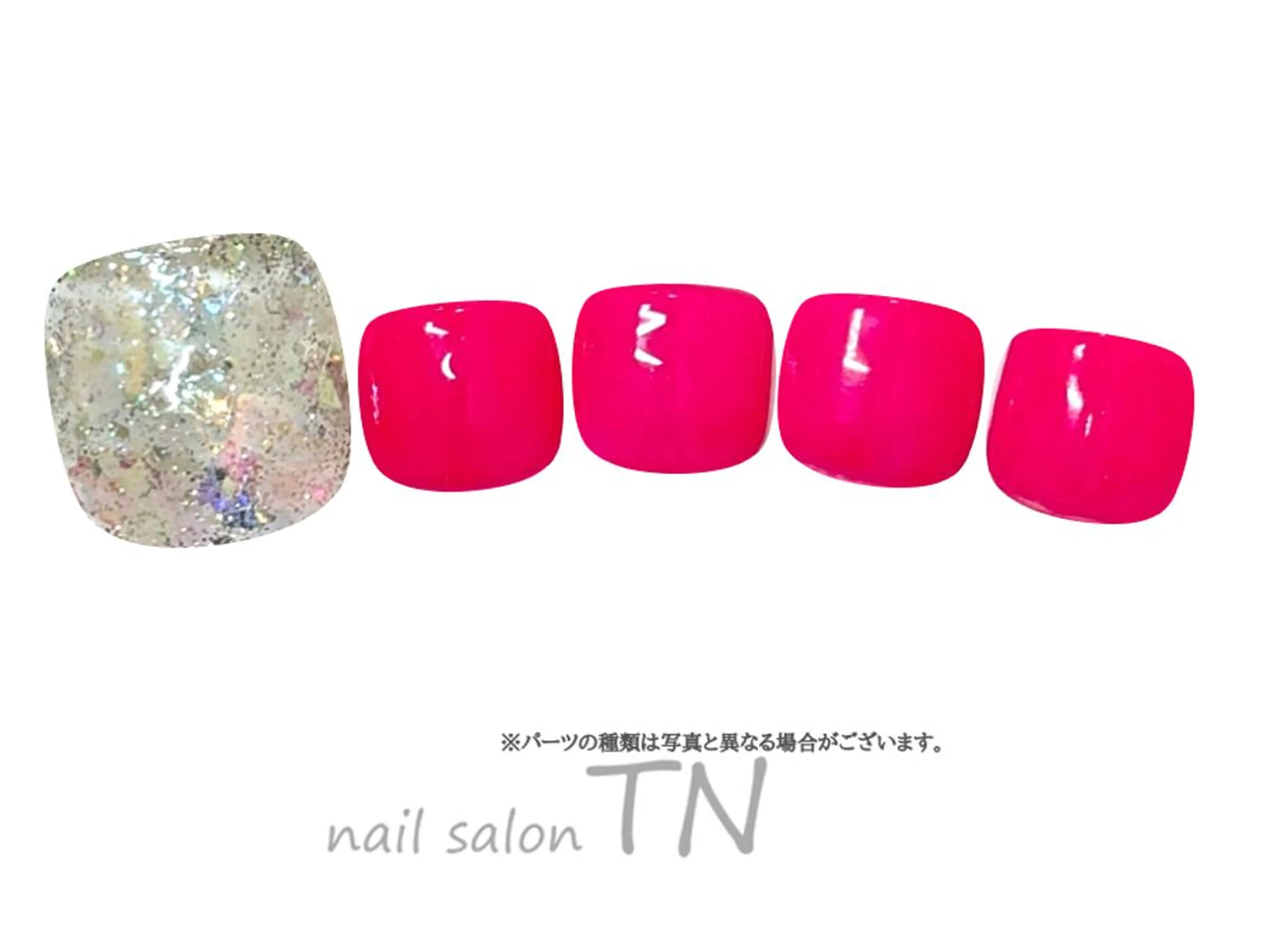 ネイル フットネイル 矢川 まどかのネイルデザイン