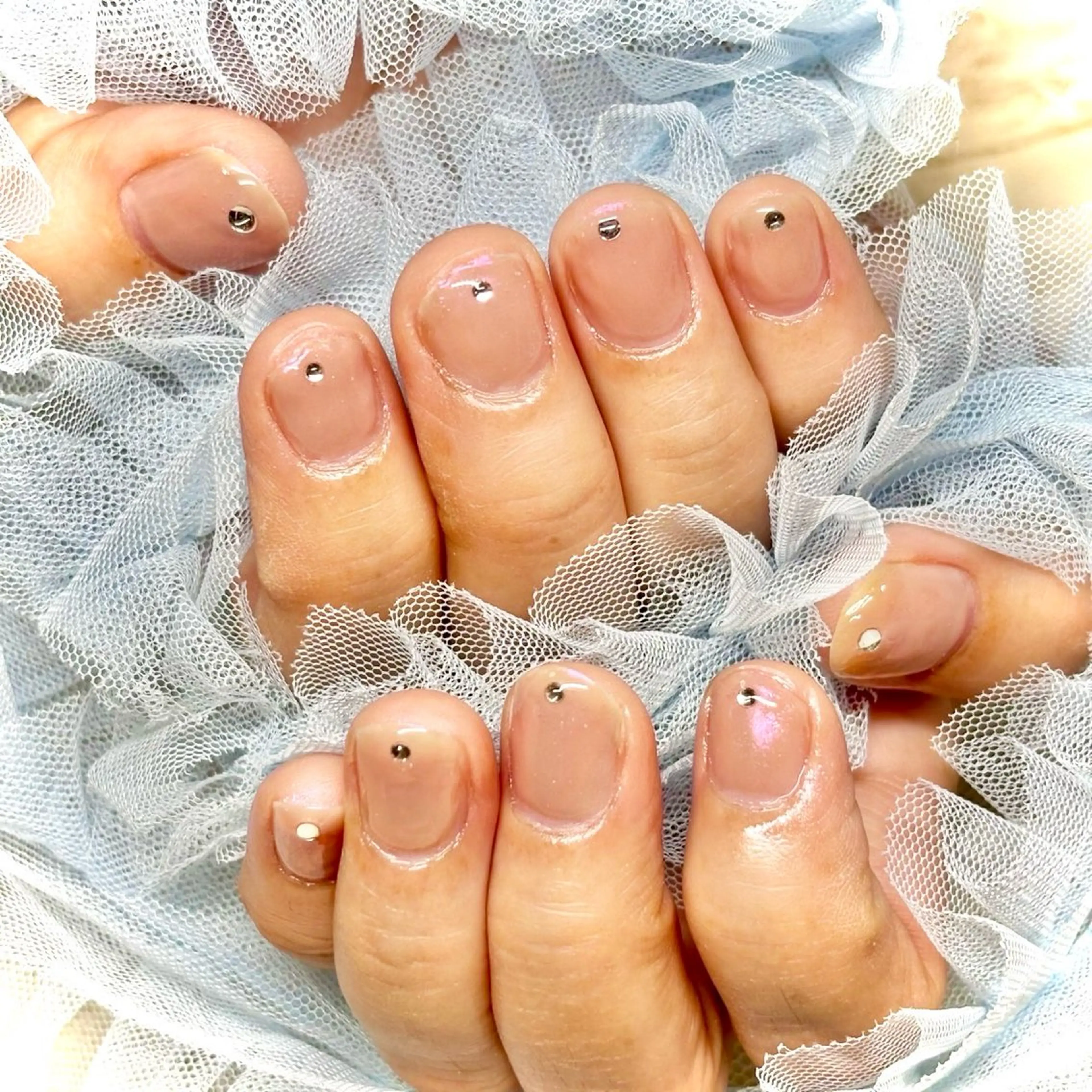 ネイル 韓国ネイル ワンホンネイル miminon 自宅ネイルサロンのネイルデザイン